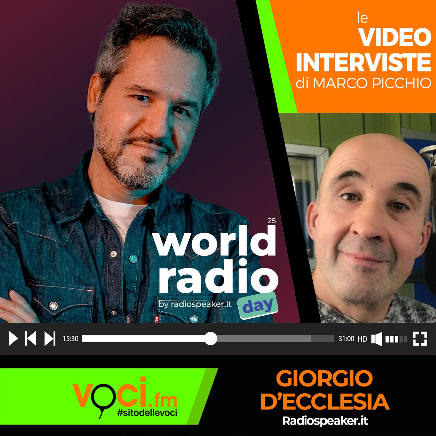 "WORLD RADIO DAY 2025": GIORGIO D'ECCLESIA su VOCI.fm - clicca PLAY e ascolta l'intervista episode artwork
