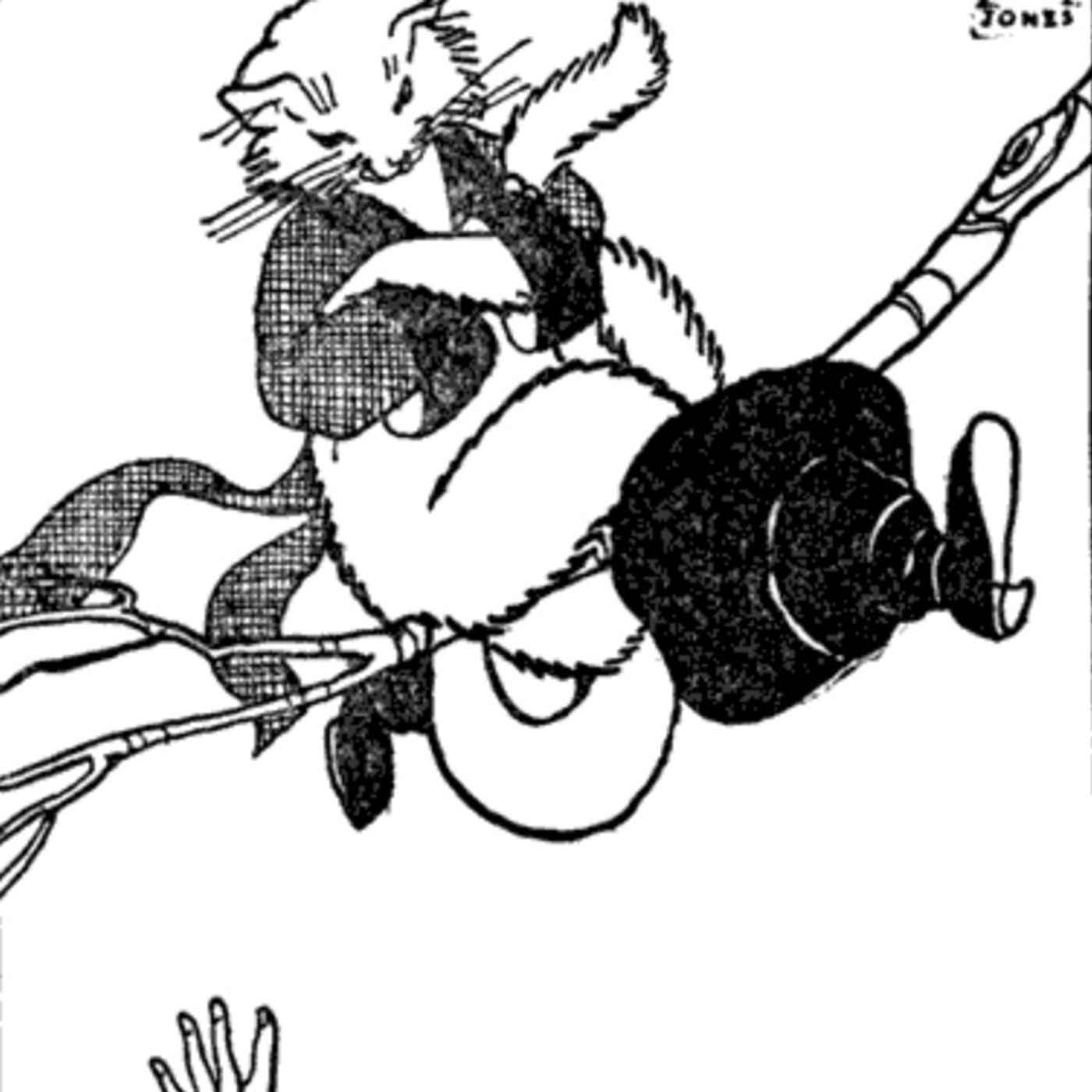 De gelaarsde kat junior bezoekt de oude vrouw in de schoen episode artwork