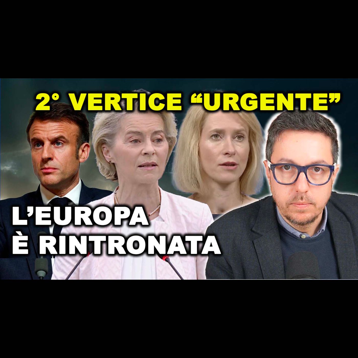 MACRON E L’EUROPA RINTRONATA annunciano un SECONDO VERTICE "anti Trump" URGENTE a 48 ore dal primo