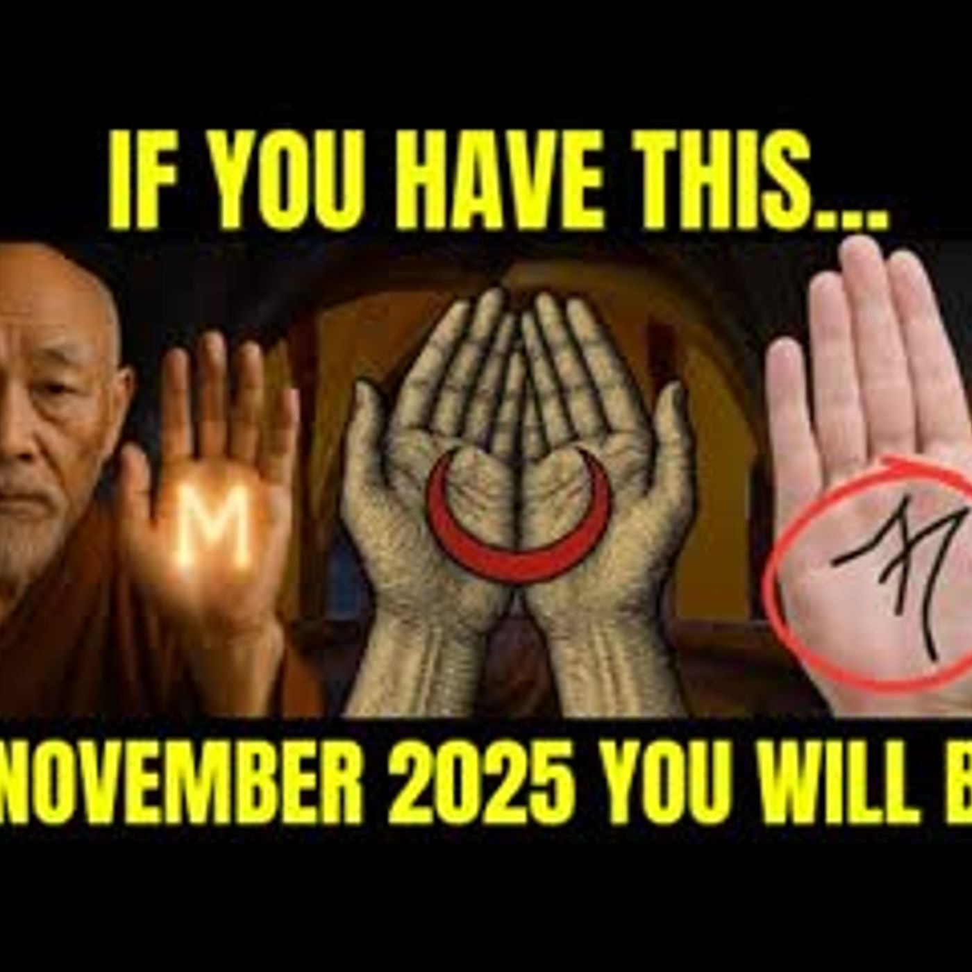 If you have a waxing moon or an 'M' on the palm of your hand, these things will happen to you! IMPACT...