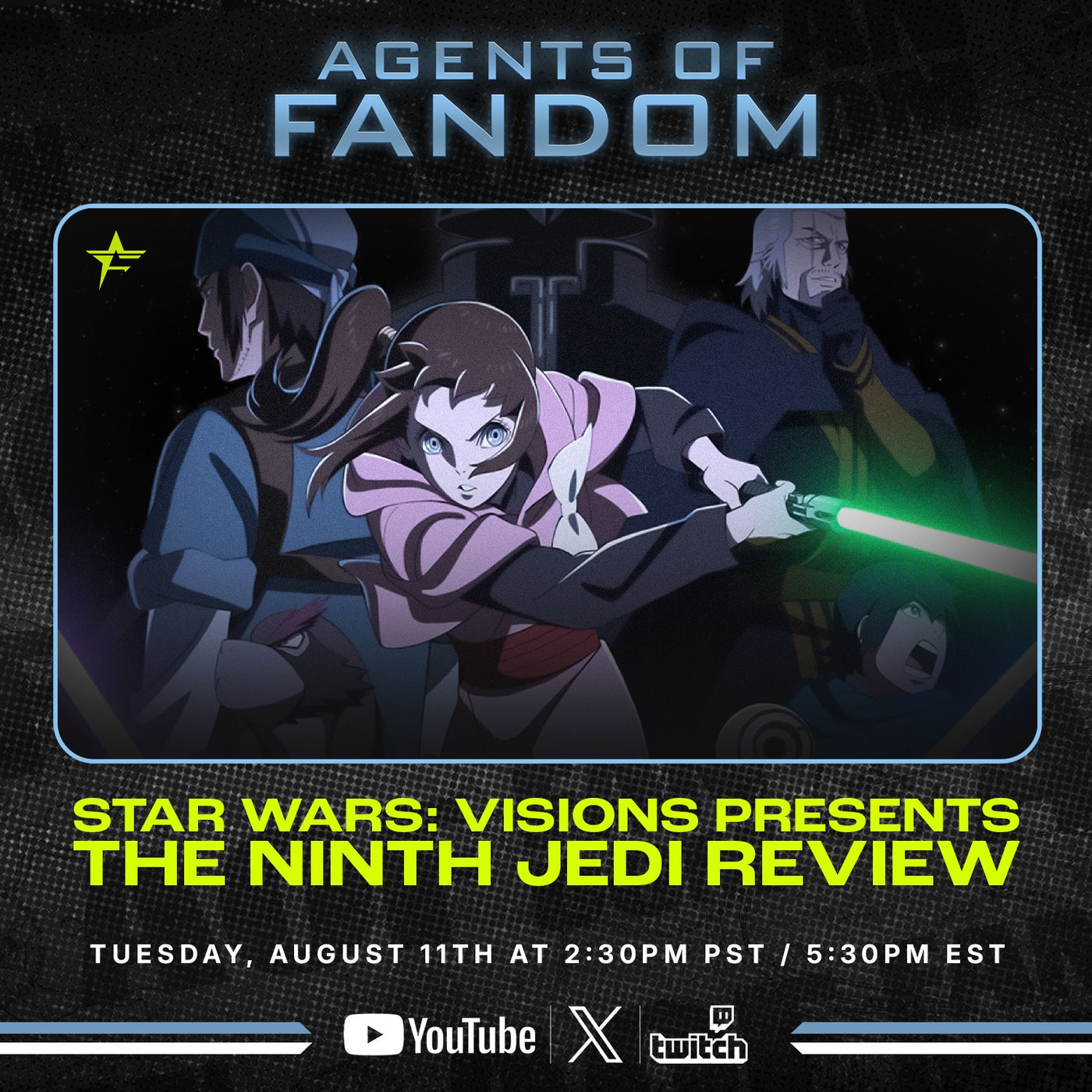 Star Wars: Visions - The Ninth Jedi Breakdown & D23 Predictions! episode artwork
