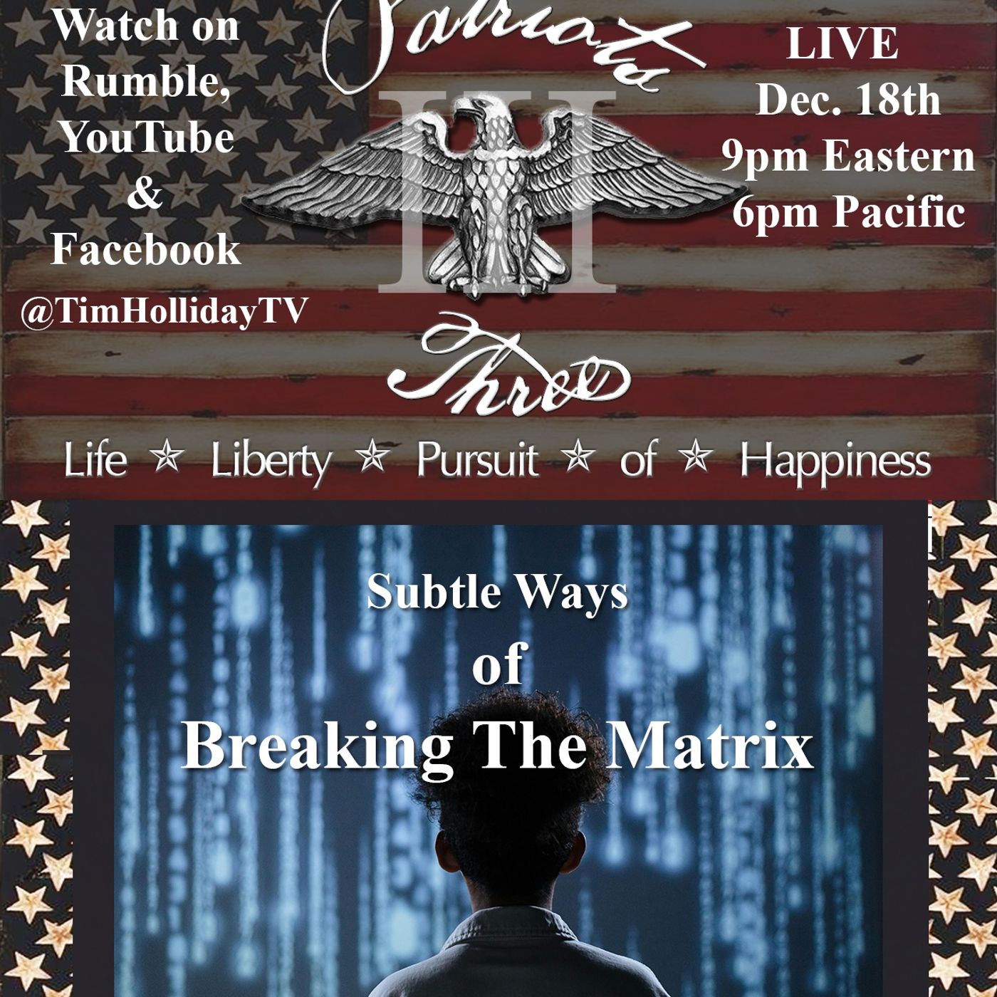 12-18-2025 Subtle Ways of Breaking The Matrix_audio episode artwork