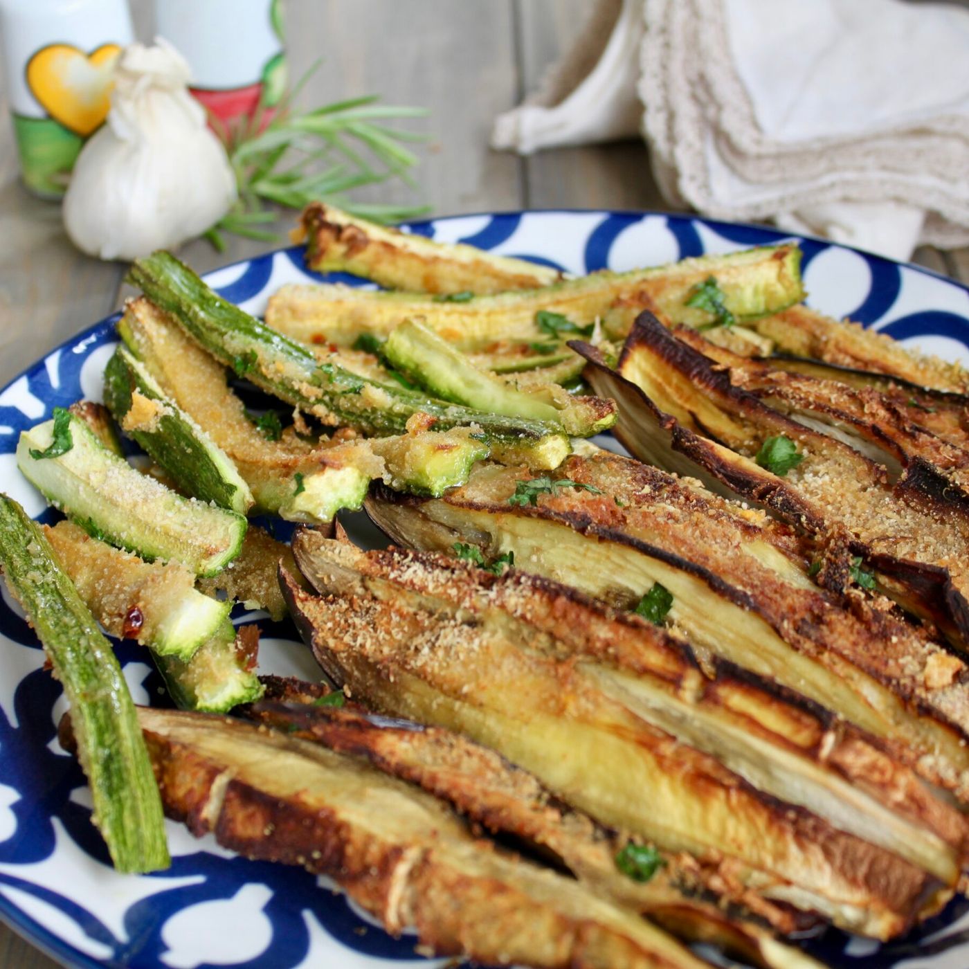 Verdure gratinate in friggitrice ad aria: facili e croccanti