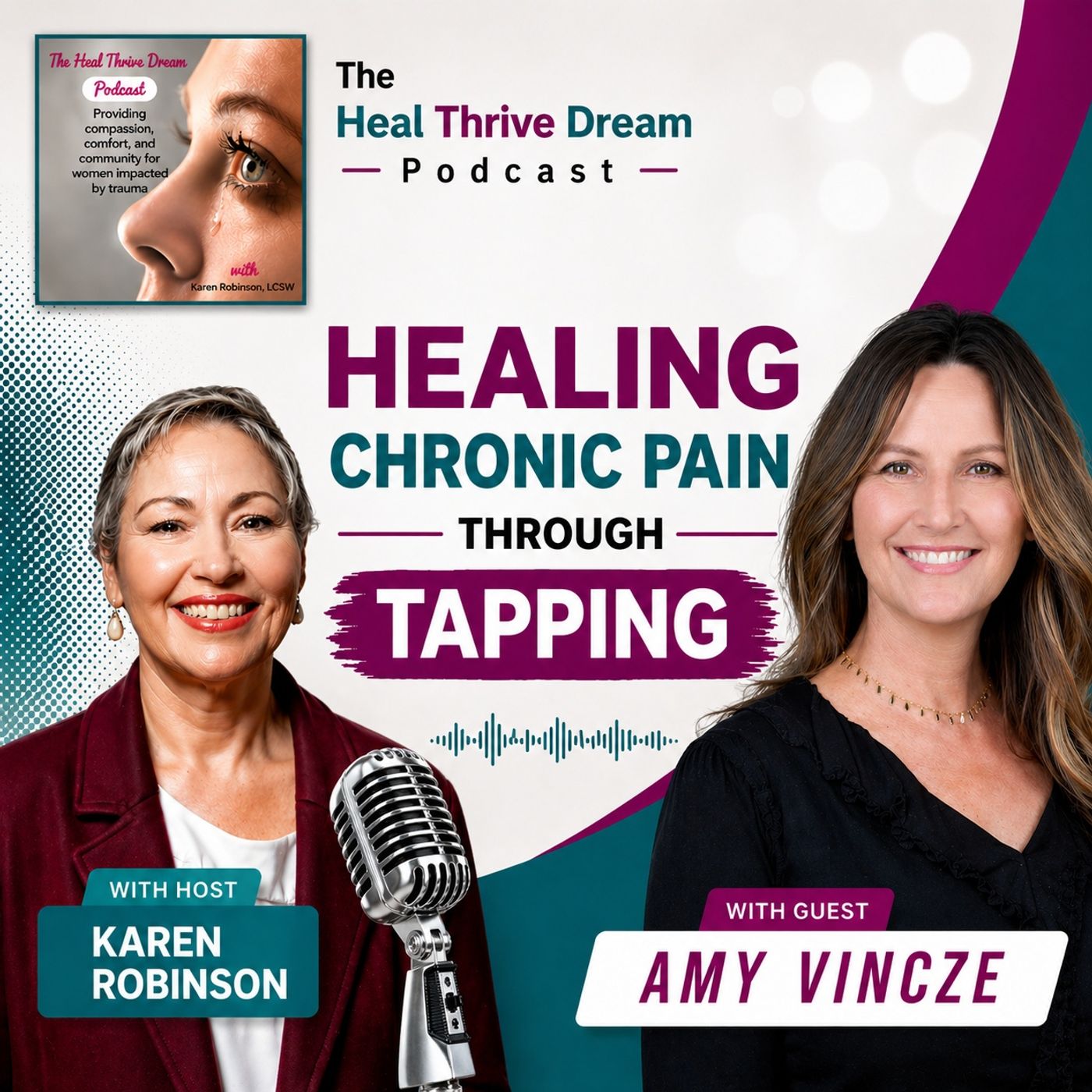 EP232: Healing Chronic Pain Through Tapping with Amy Vincze episode artwork