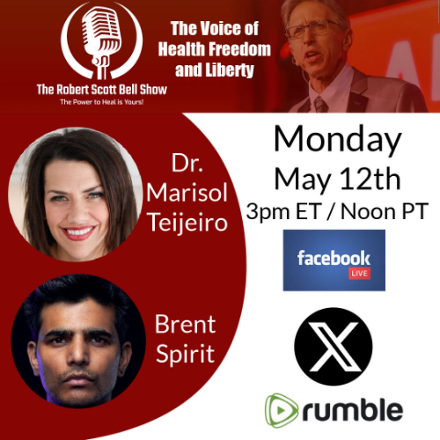 Trump Slashes Drug Costs, Dr. Marisol Teijeiro N.D., Castor Oil Benefits, Brent Spirit, Spiritual Awakening - The RSB Show 5-12-25 episode artwork