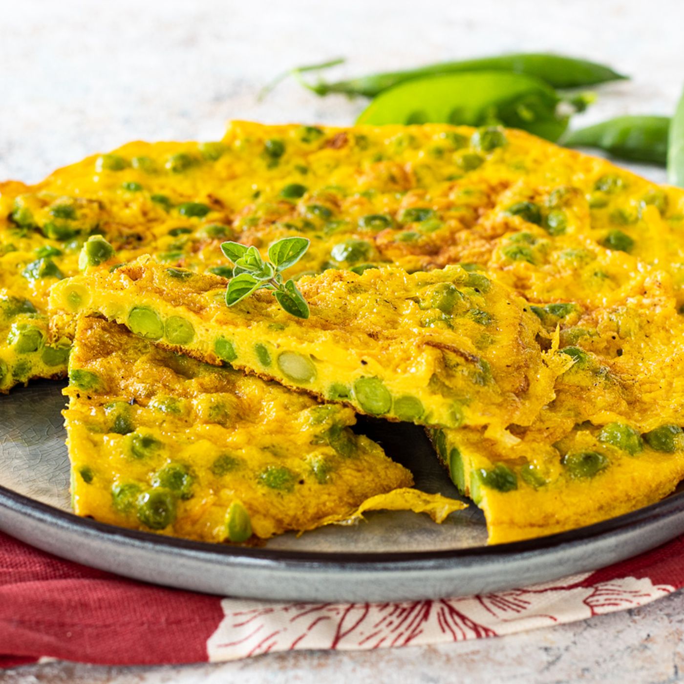 FRITTATA DI PISELLI