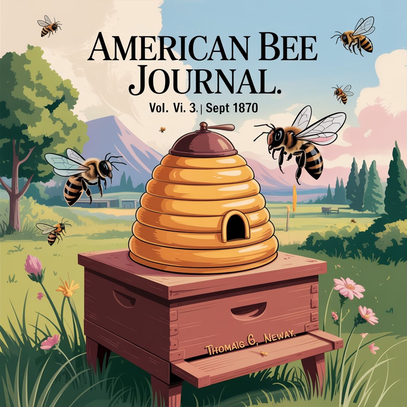 American Bee Journal, Vol. VI. No. 3, Sept 1870