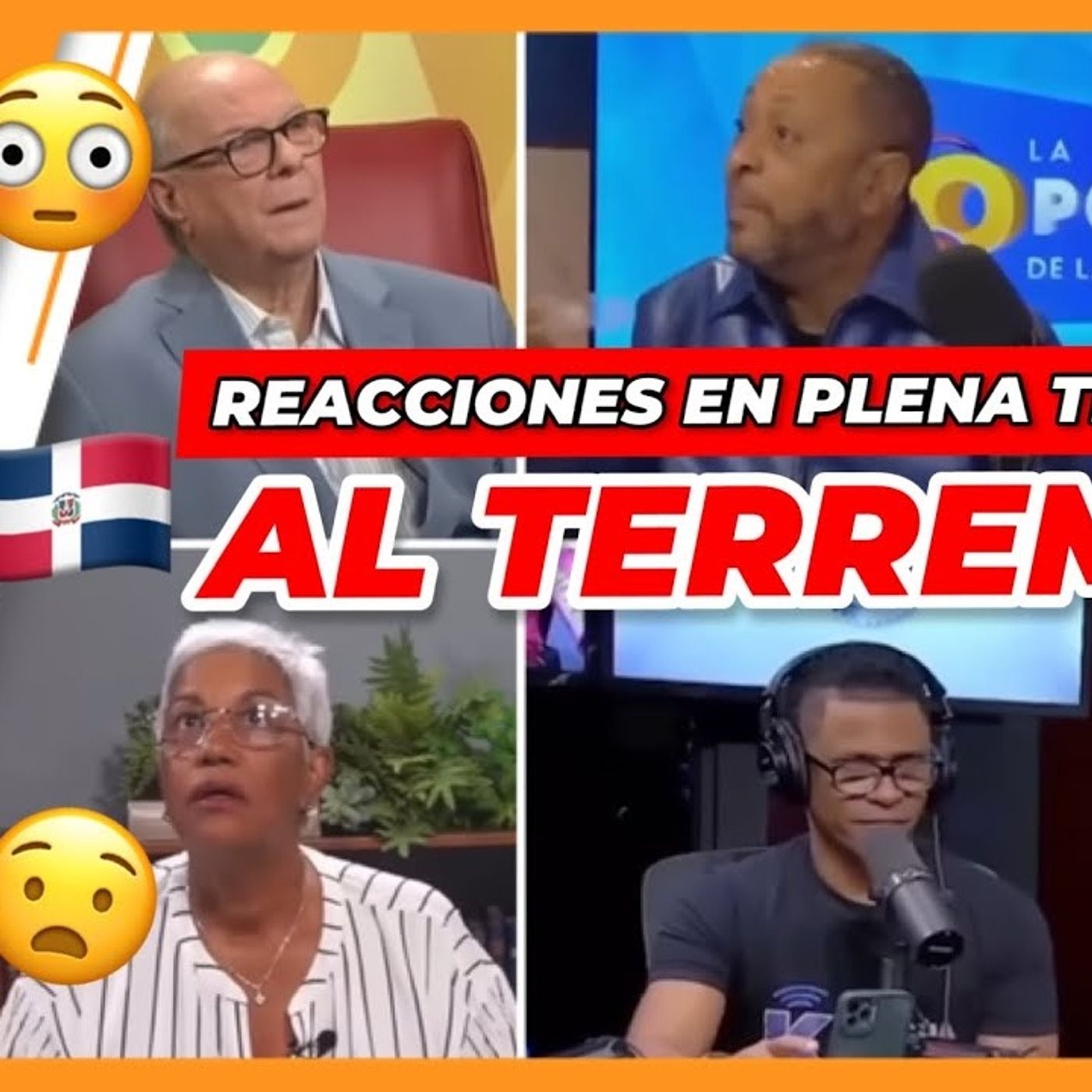 REACCIONES EN PLENA TRANSMISIÓN EN VIVO AL TERREMOTO EN REPÚBLICA DOMINICANA episode artwork