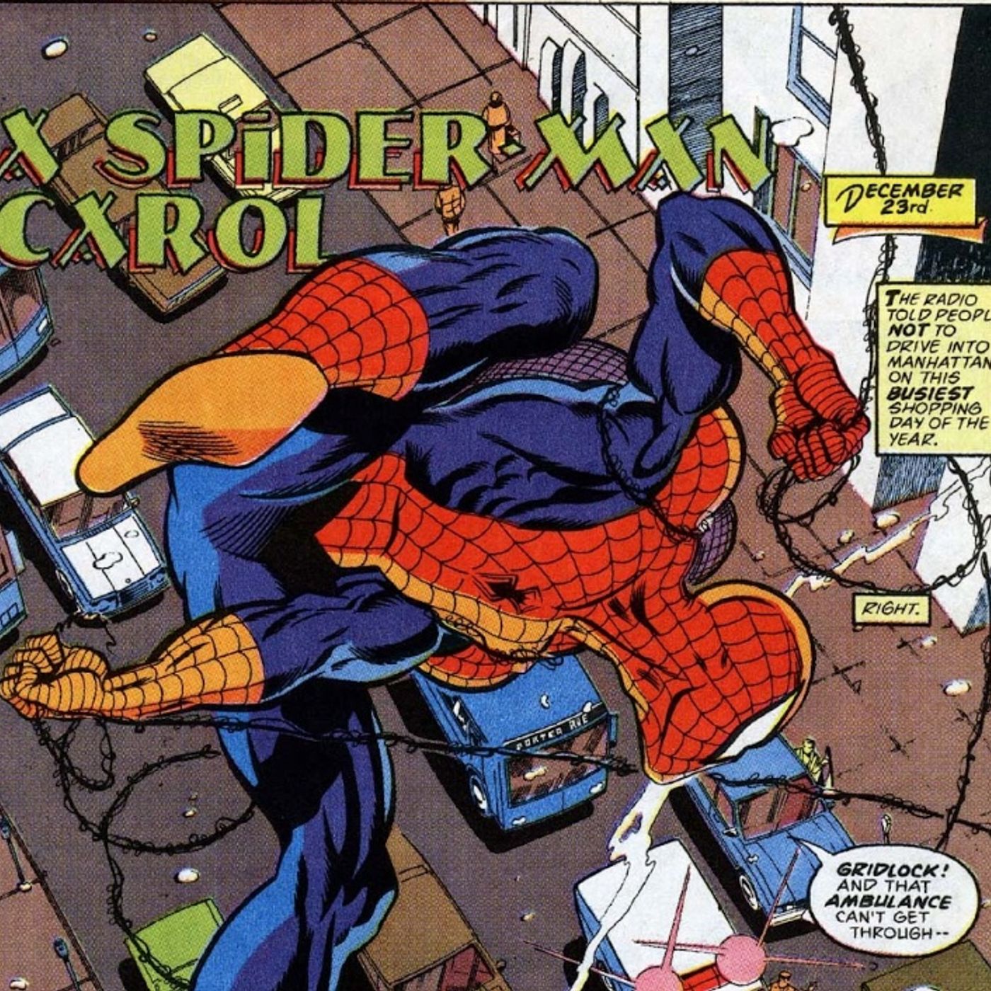 The AI Panels Podcast - Marvel Holiday Special 1991 - "A Spider-Man Carol" — The AI Panels Podcast cover