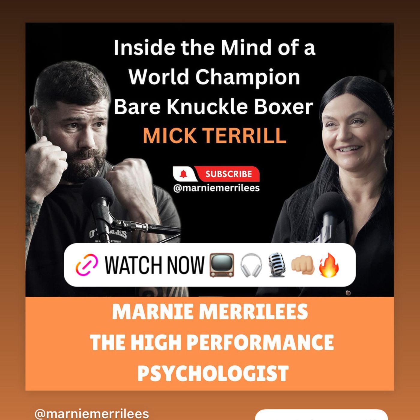 Inside the Mind of a World Champion Bare Knuckle Boxer: Mick Terrill episode artwork