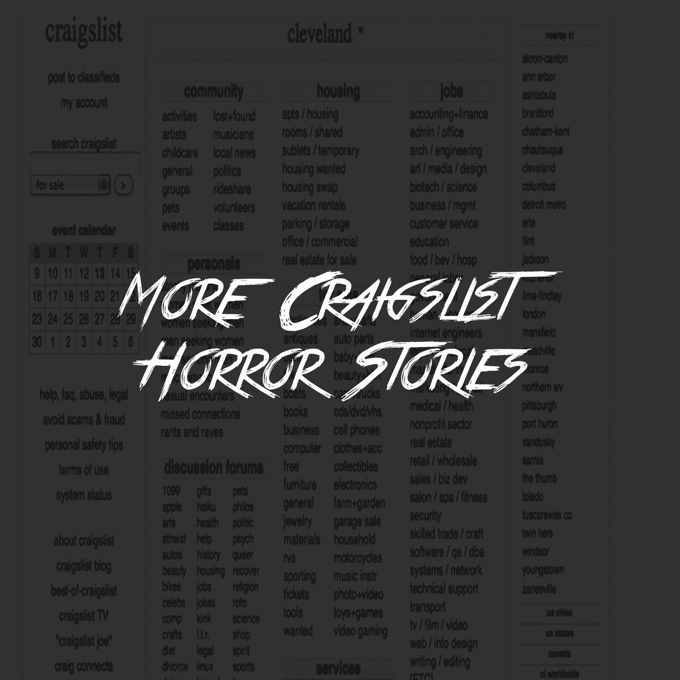 More Craigslist Horror Stories