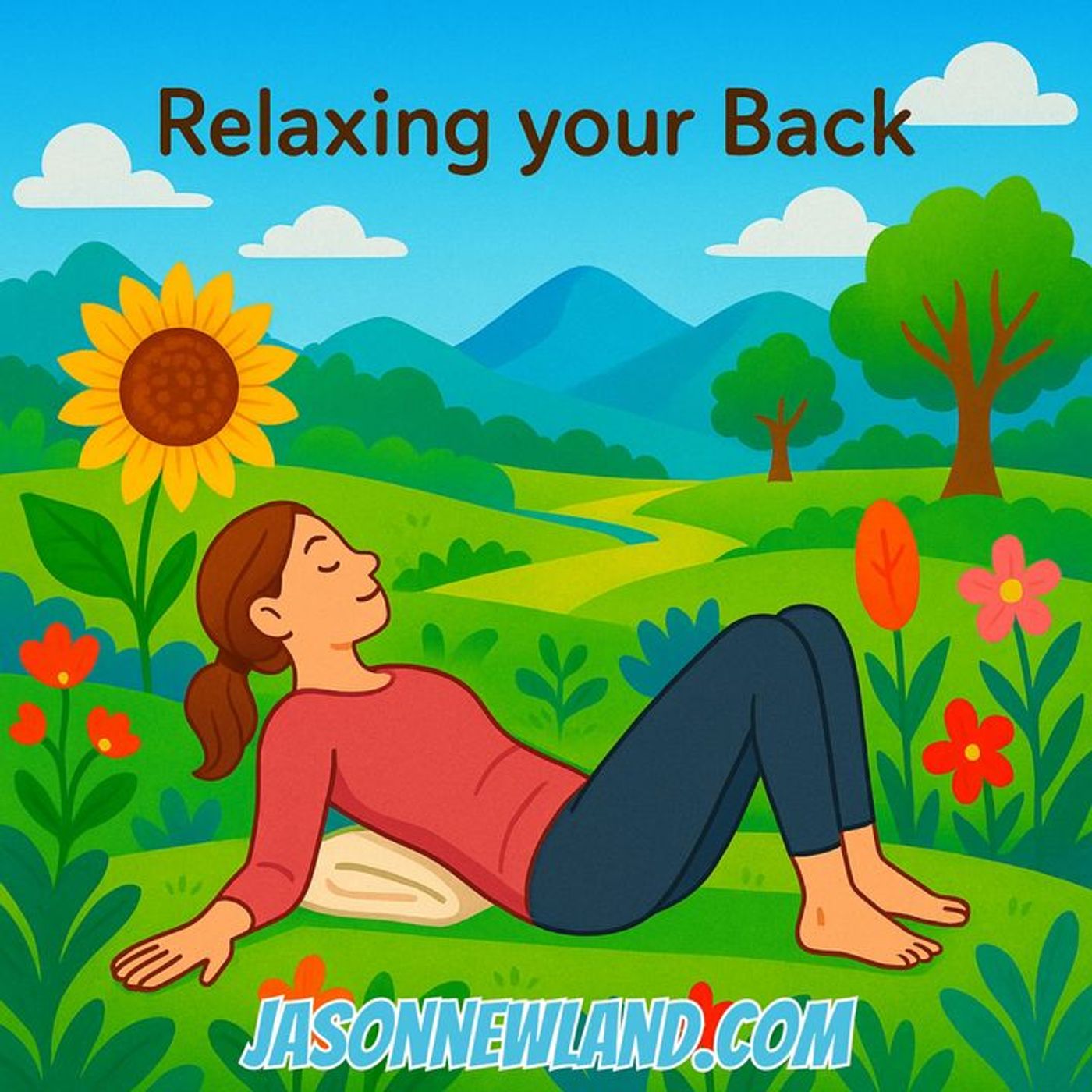(no music) (5 hours) Relaxing your Back | Jason Newland | 15th December 2025