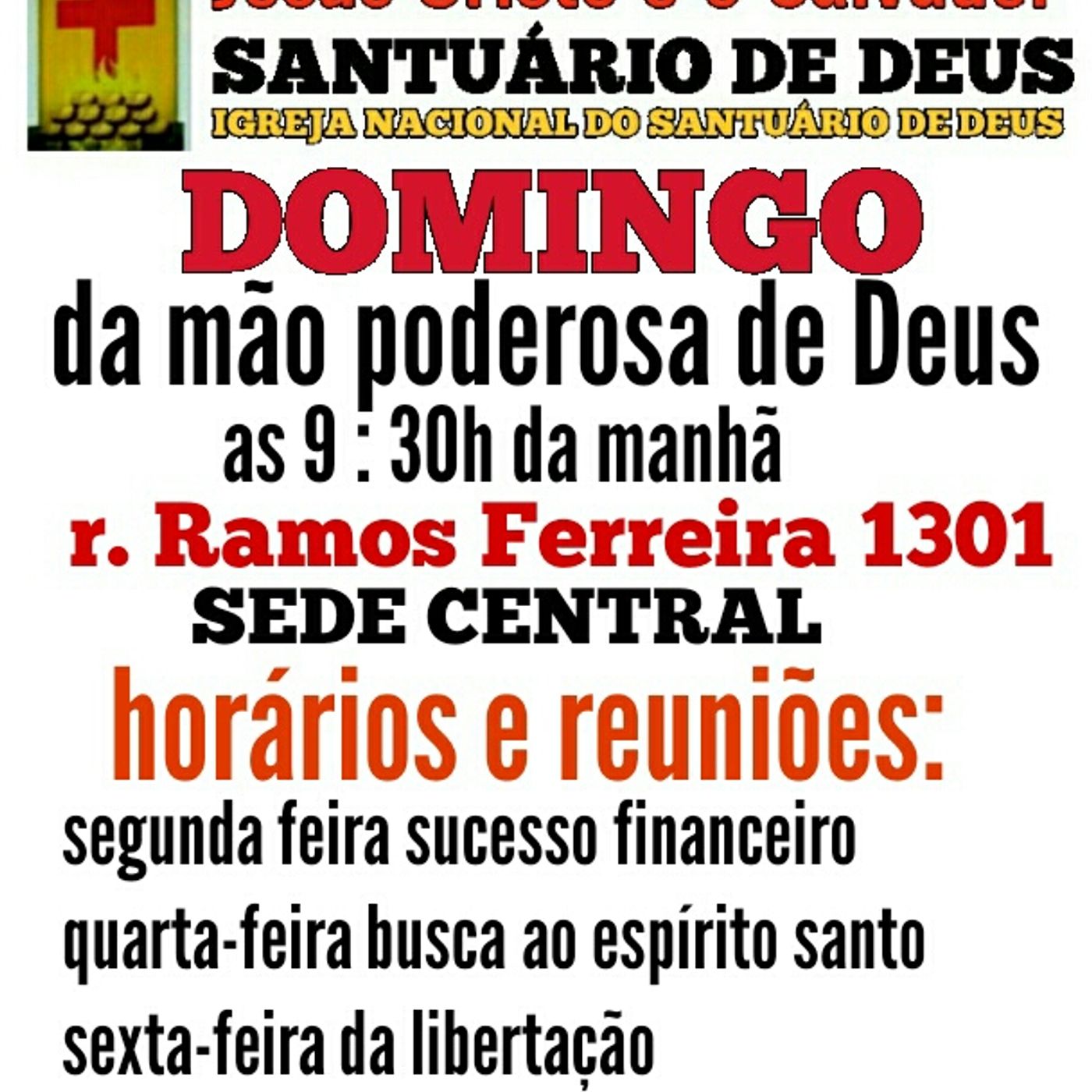 IGREJA SANTUARIO DEUS\'s show