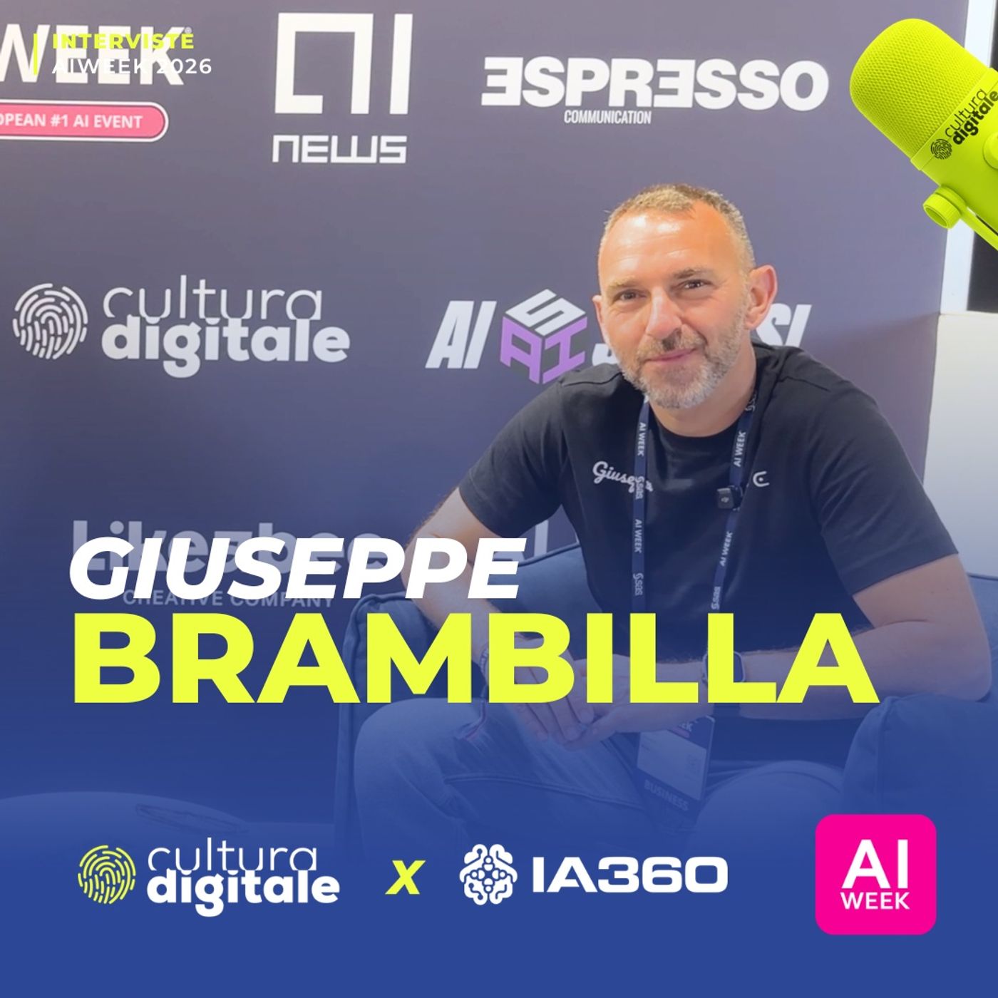 AI nelle PMI italiane | Giuseppe Brambilla – Wave | AI Week 2026 episode artwork