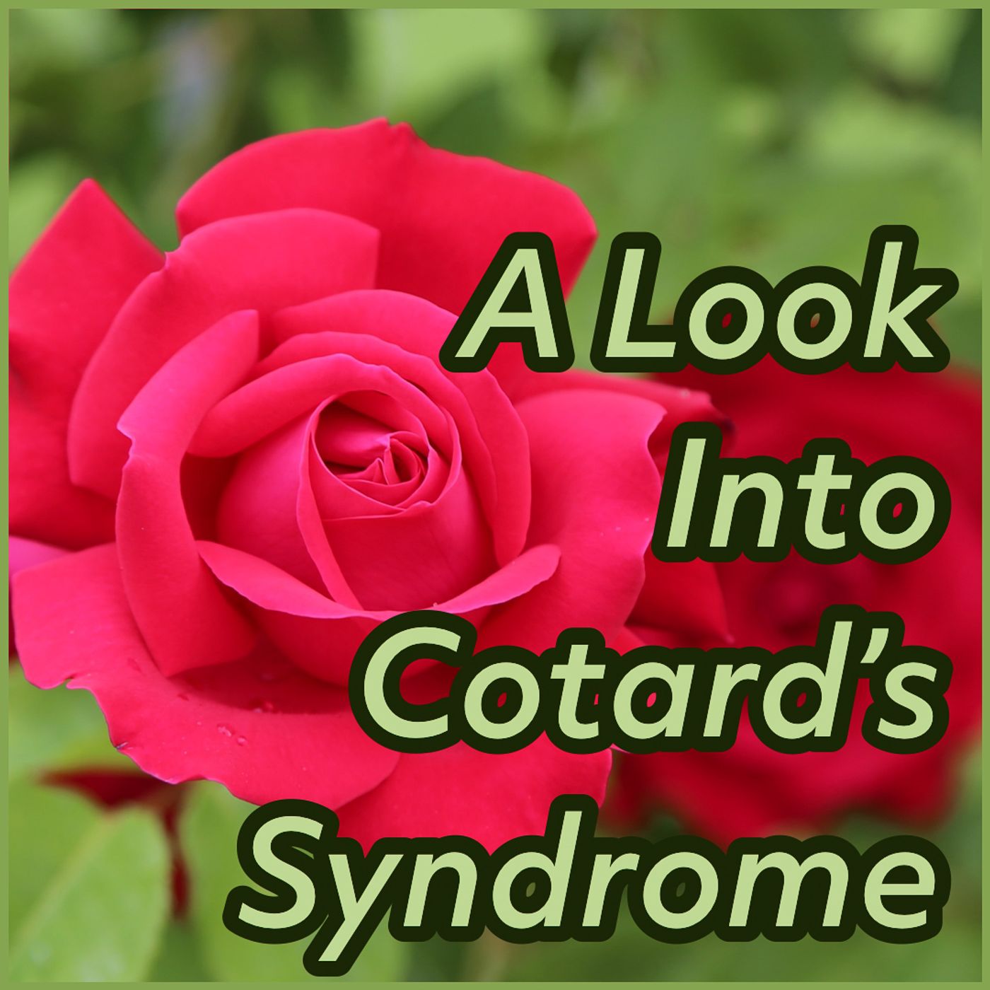 A Look Into Cotard's Syndrome