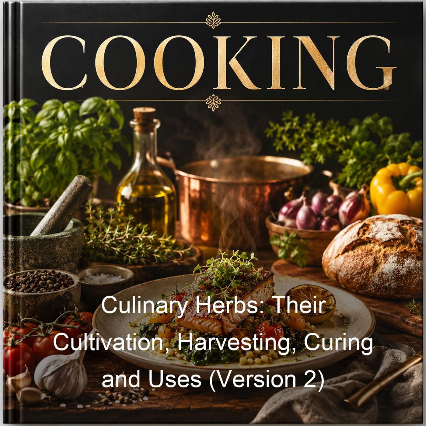 Culinary Herbs: Their Cultivation, Harvesting, Curing and Uses (Version 2)