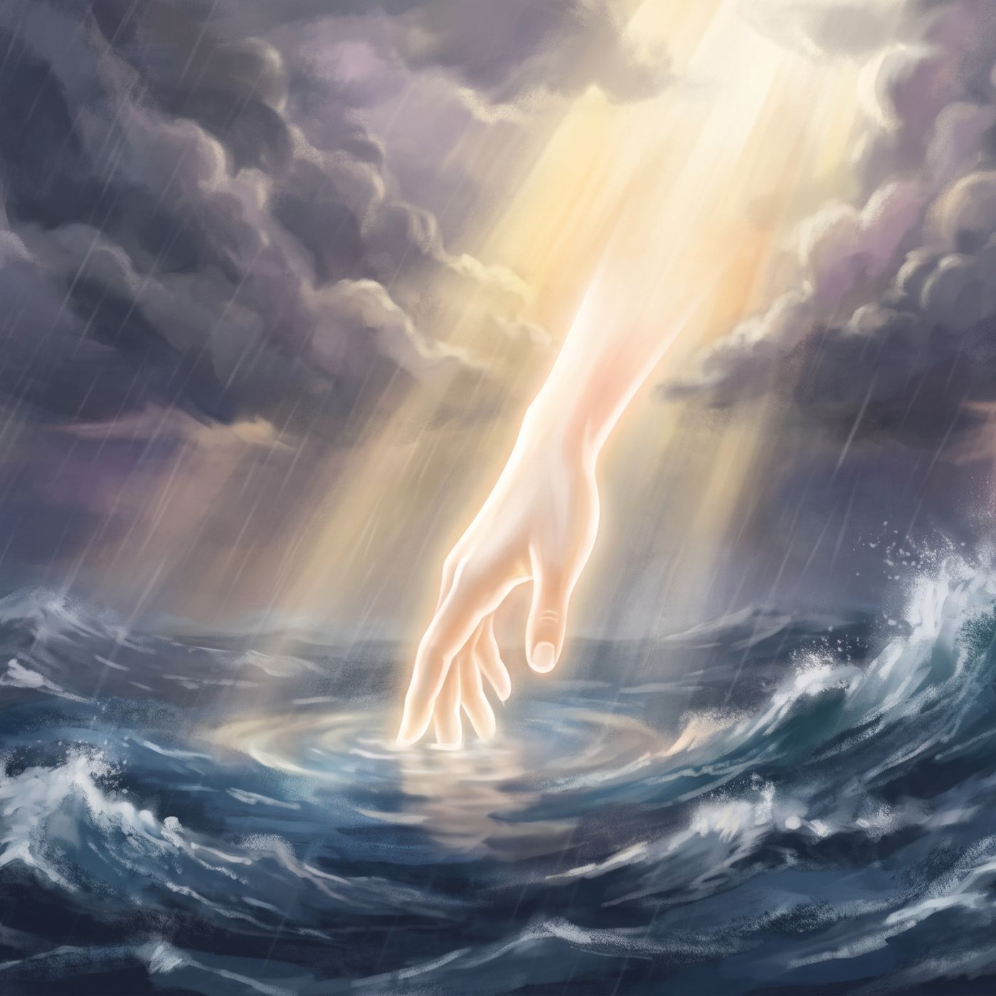 Preghiera del giorno di domenica 9 agosto 2026 dal titolo: "La mano tesa sulle acque agitate della vita" episode artwork