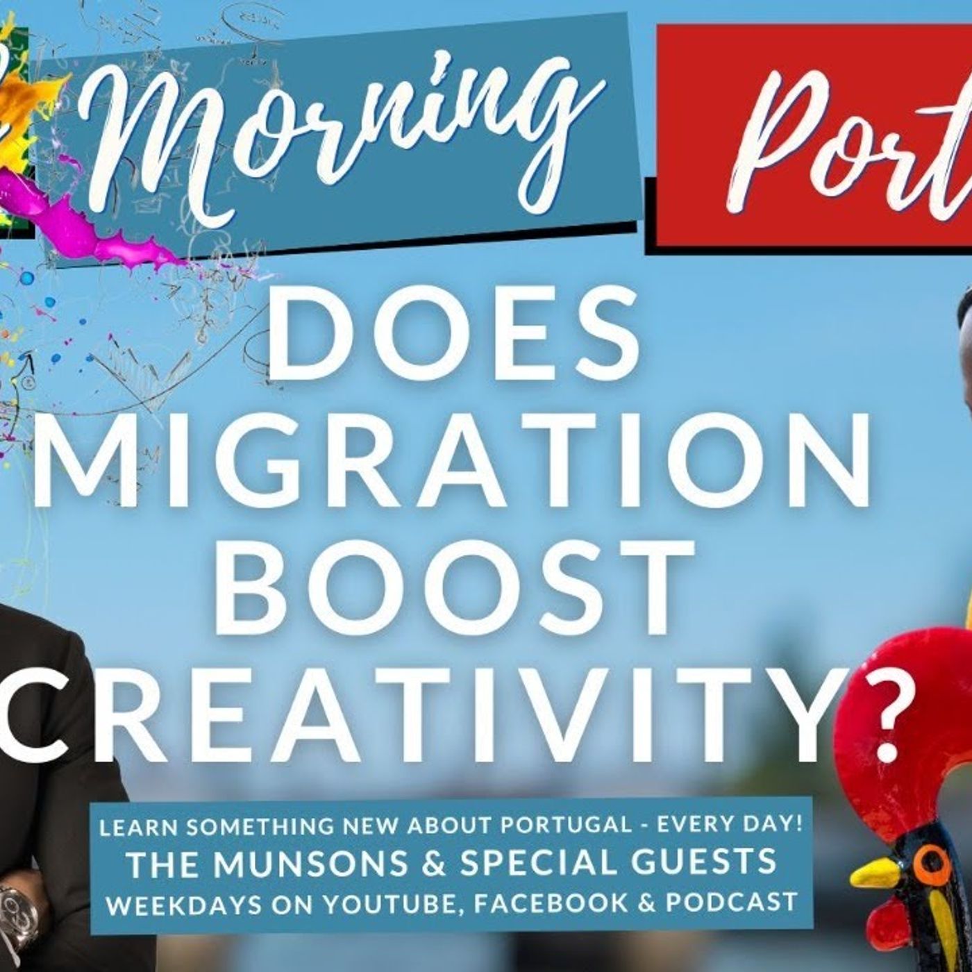 Does migration BOOST creativity? Cook, poet & crooner Owen Lloyd Martin on the GMP!