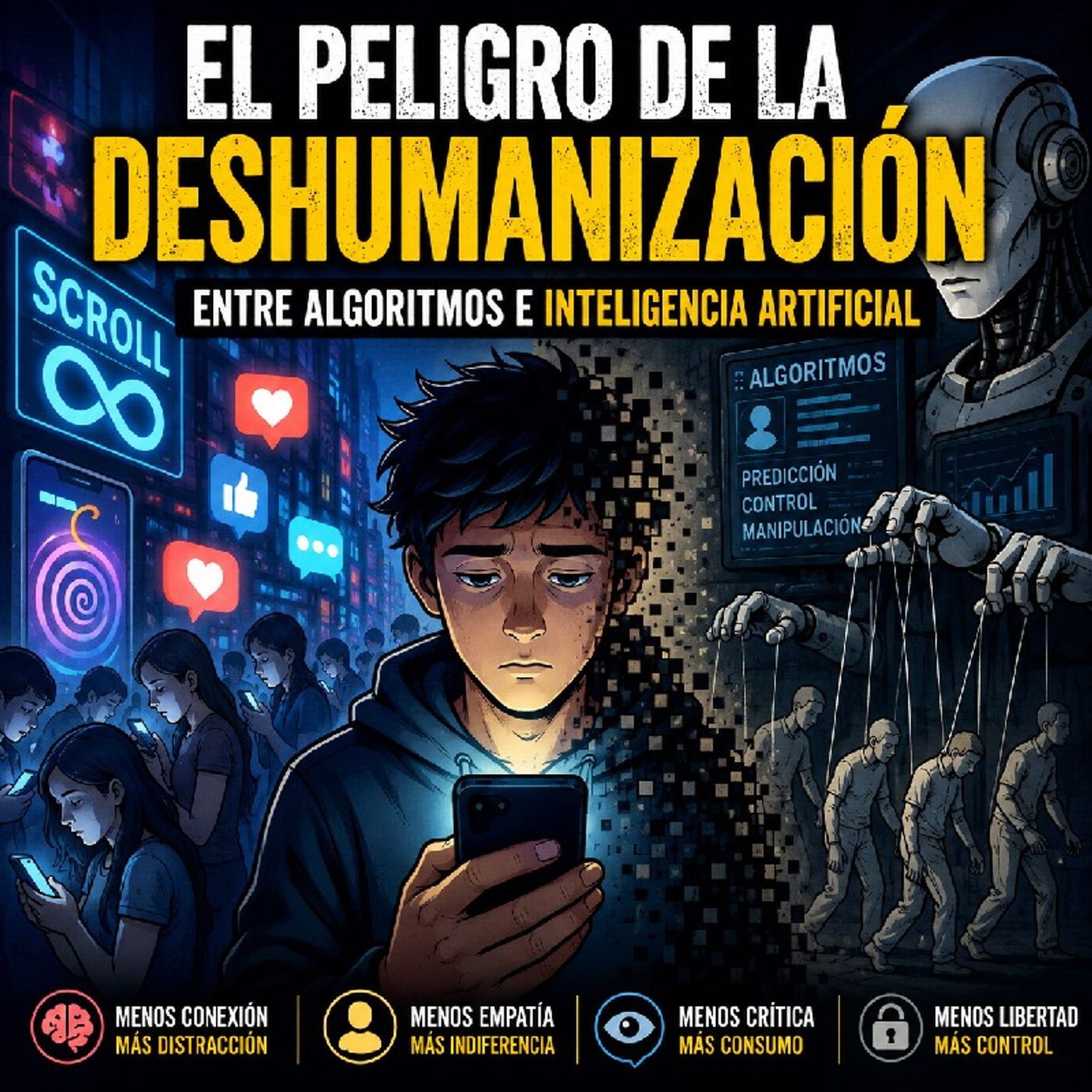 El peligro de la deshumanización: Entre algoritmos e Inteligencia Artificial episode artwork