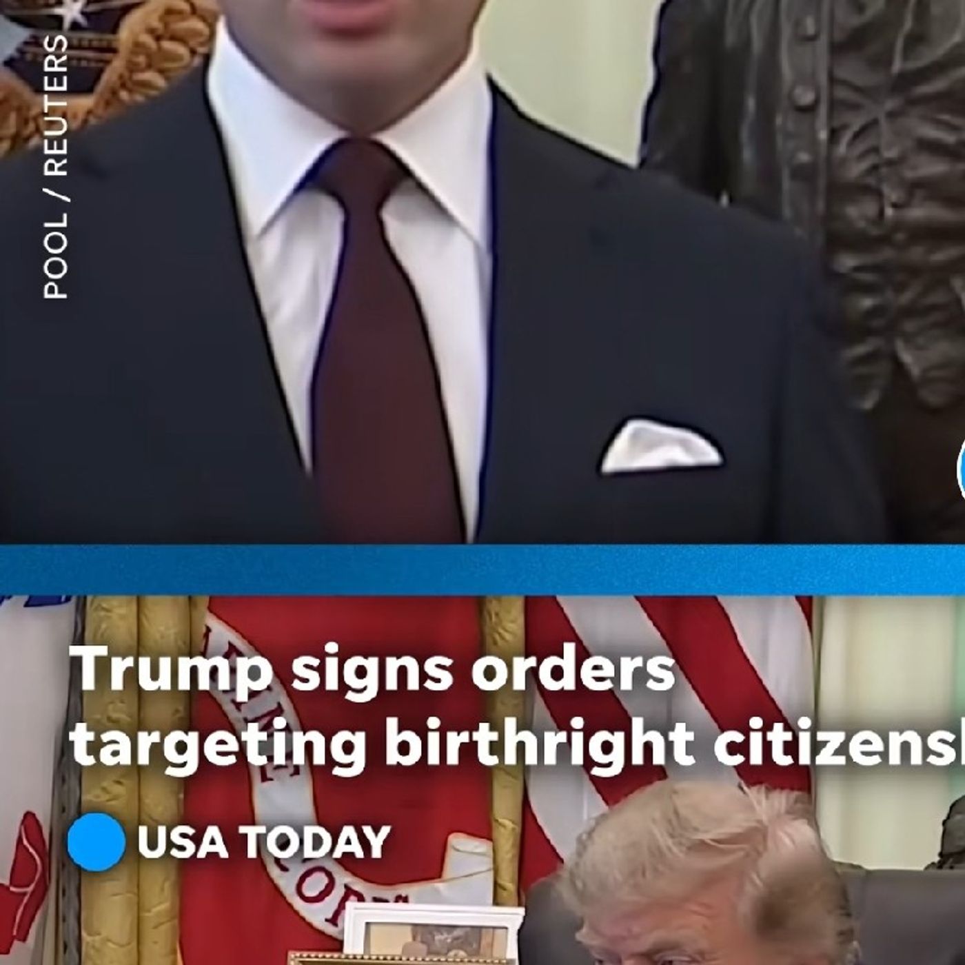 President Donald Trump signed a pair of executive orders seeking t episode artwork
