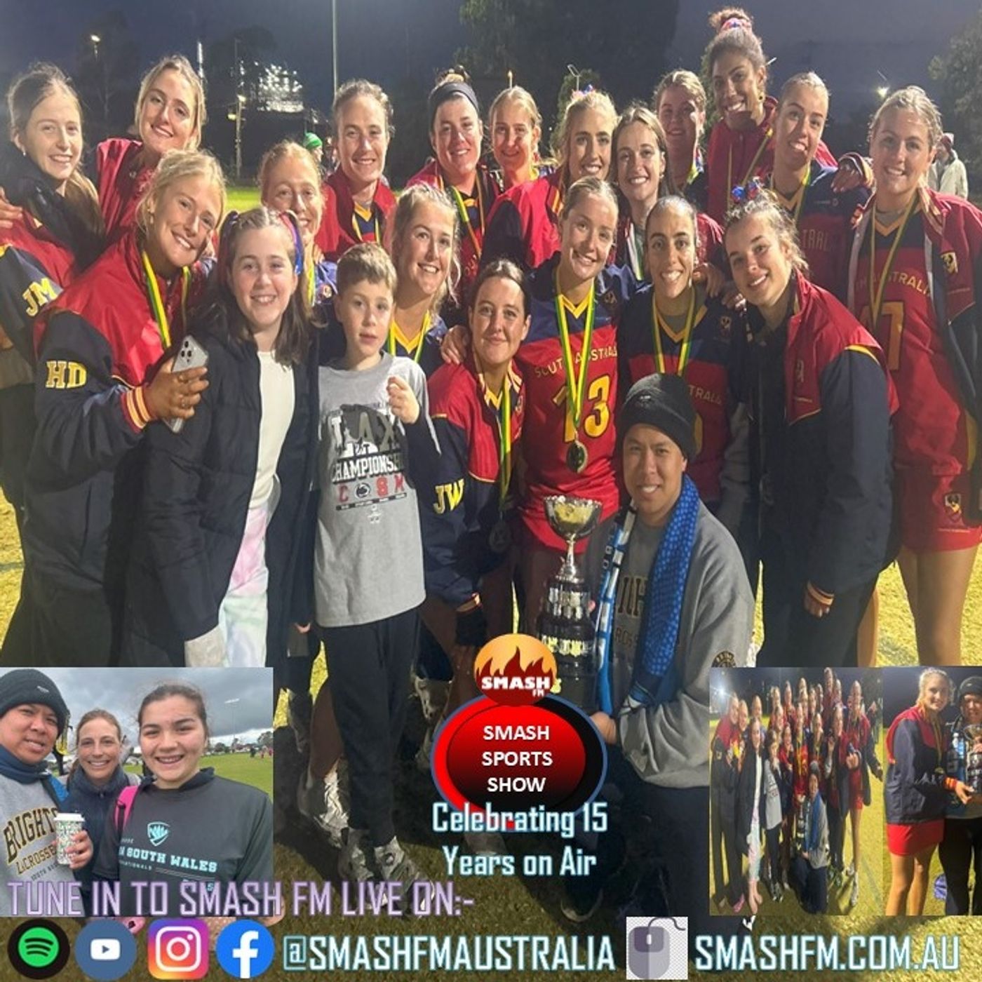 SSS15THYR: LAXAUS25 Opens Nationals Championships Post Game Interviews with SA Womens Champs & NSW Womens 080625