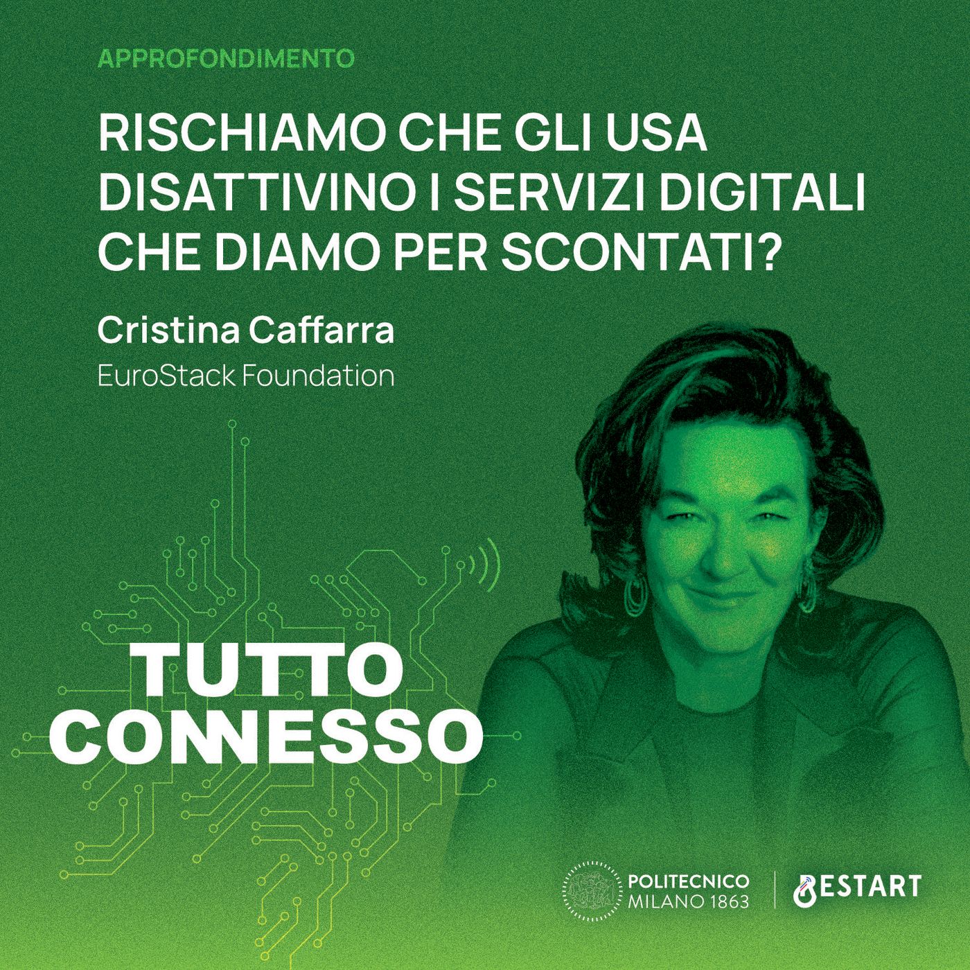 Rischiamo che gli USA disattivino i servizi digitali che diamo per scontati? Con Cristina Caffarra