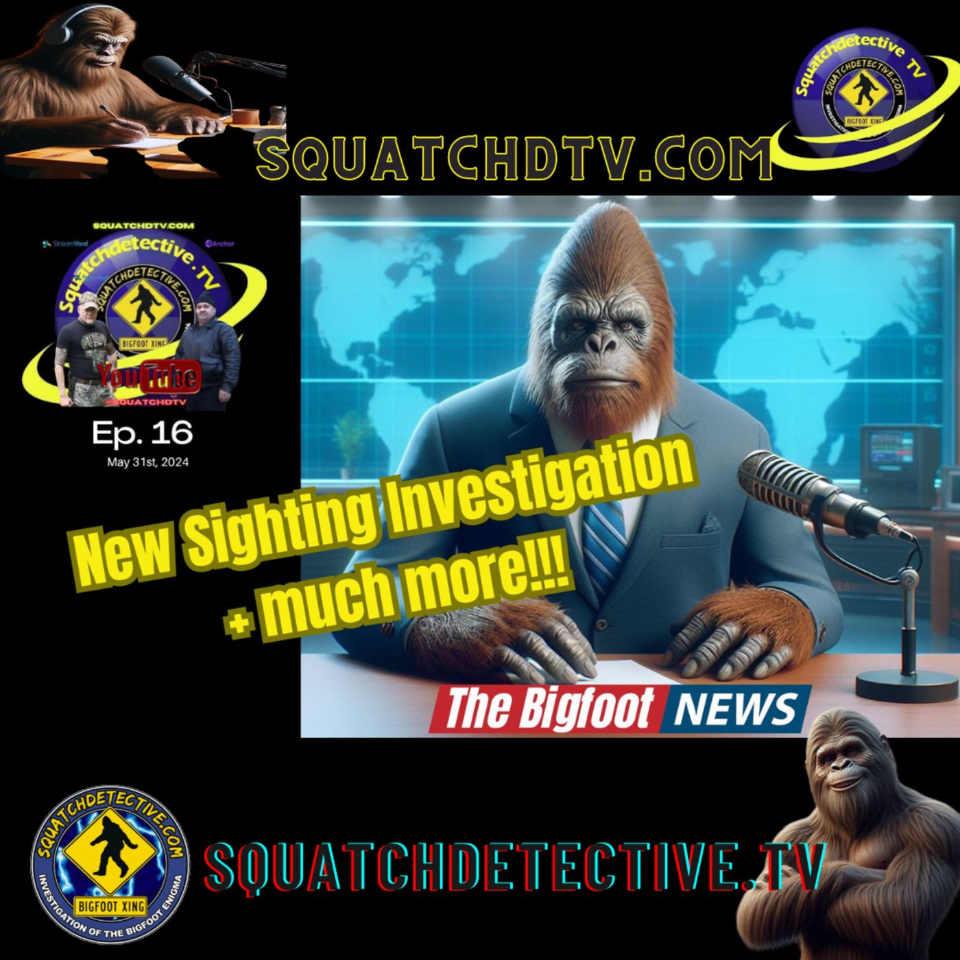 The Bigfoot Mystery - Squatch-D TV