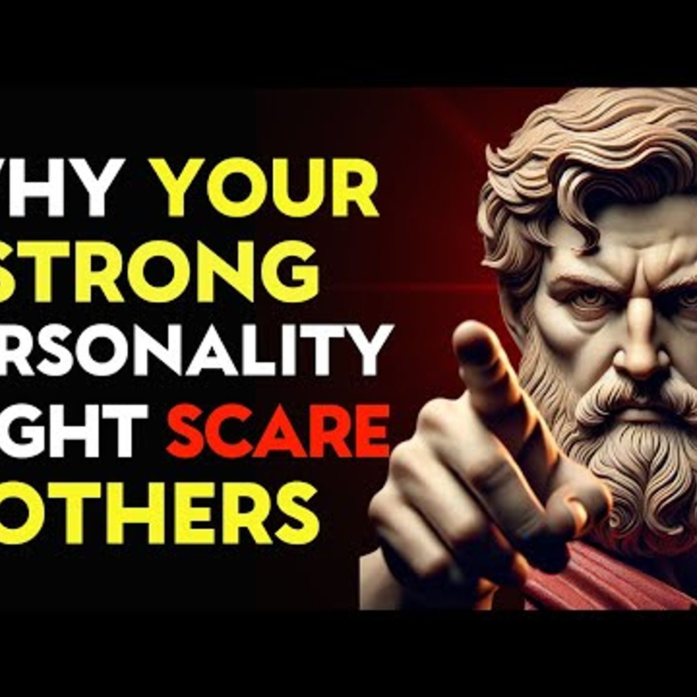 8 Signs Your STRONG PERSONALITY Might SCARE People _ Stoic Philosophy episode artwork
