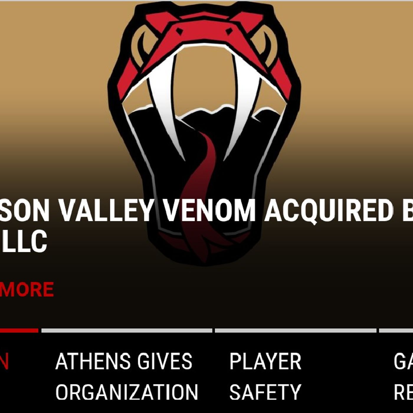 TU 12/10 (S4E46) Venom under new ownership, Athens have fingers crossed, Baton Rouge loses its voice episode artwork
