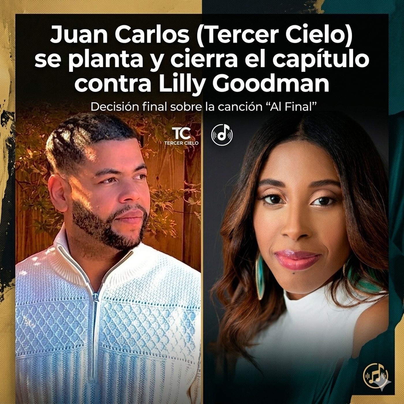 Juan Carlos (Tercer Cielo) se planta y cierra el capítulo contra Lilly Goodman