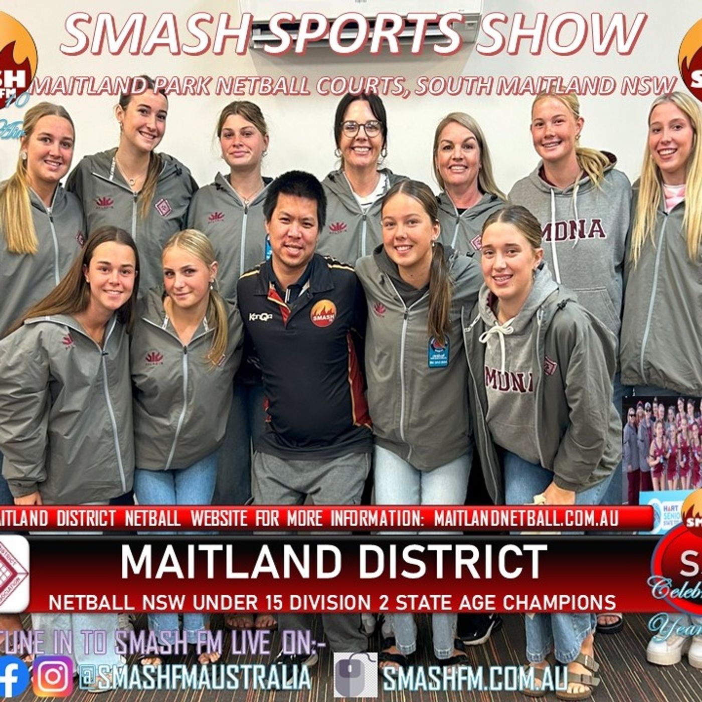 SSS10THYR: Maitland District Netball Association NNSW24 15&U Div 2 State Title Championship Interviews 270724