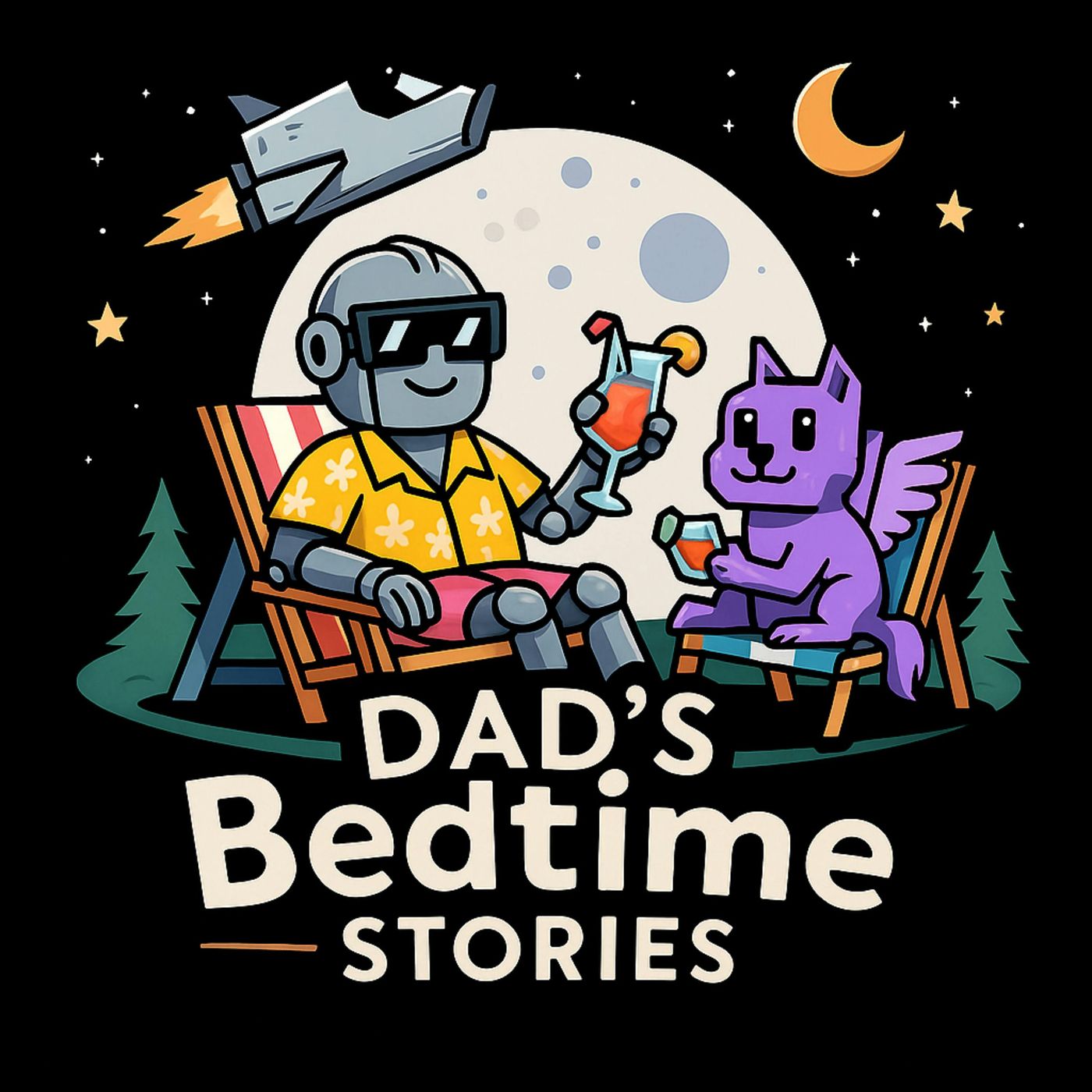 Spaceship, Changer, and the Vacation Planet - A Bedtime Story for Kids