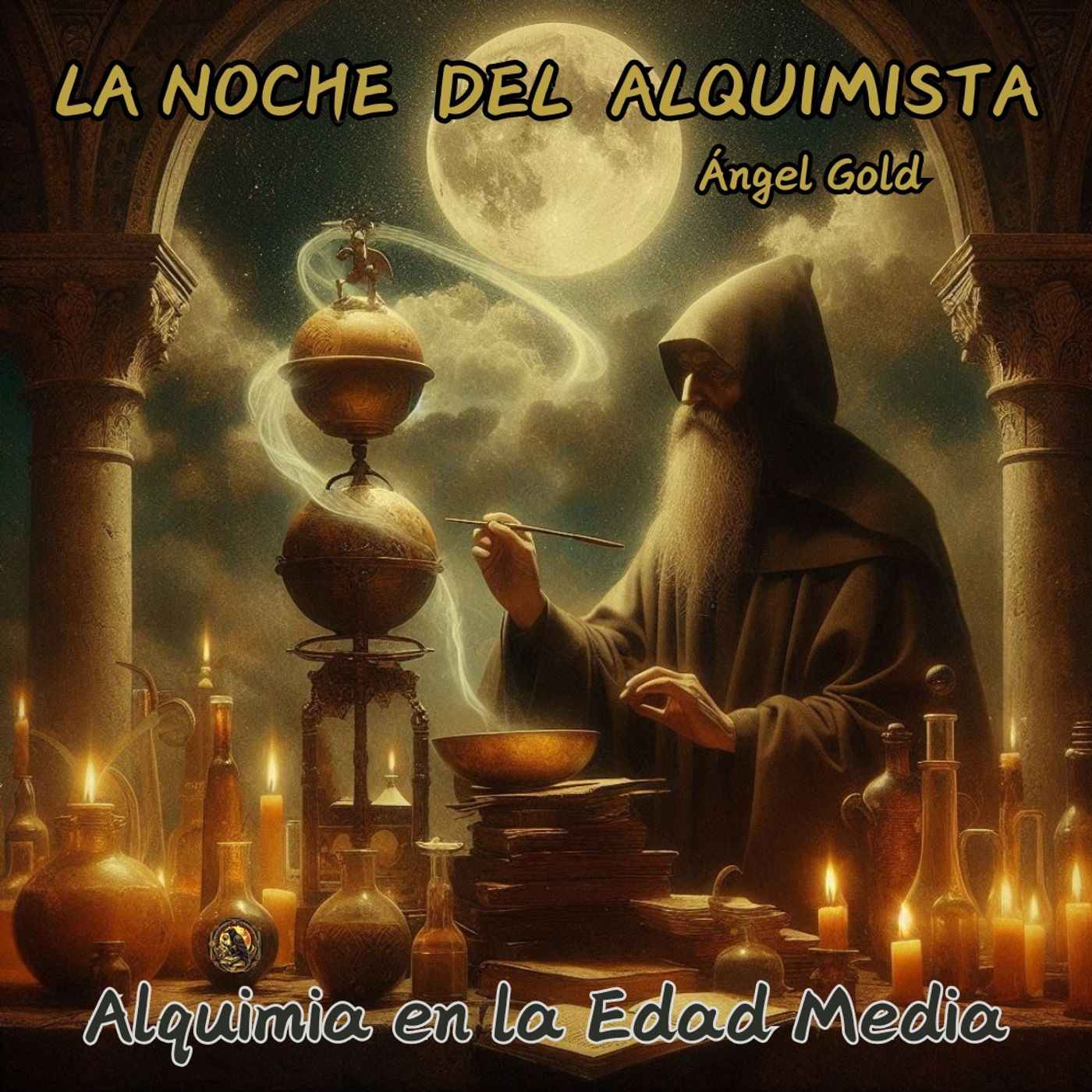 Portada de La Noche Del Alquimista