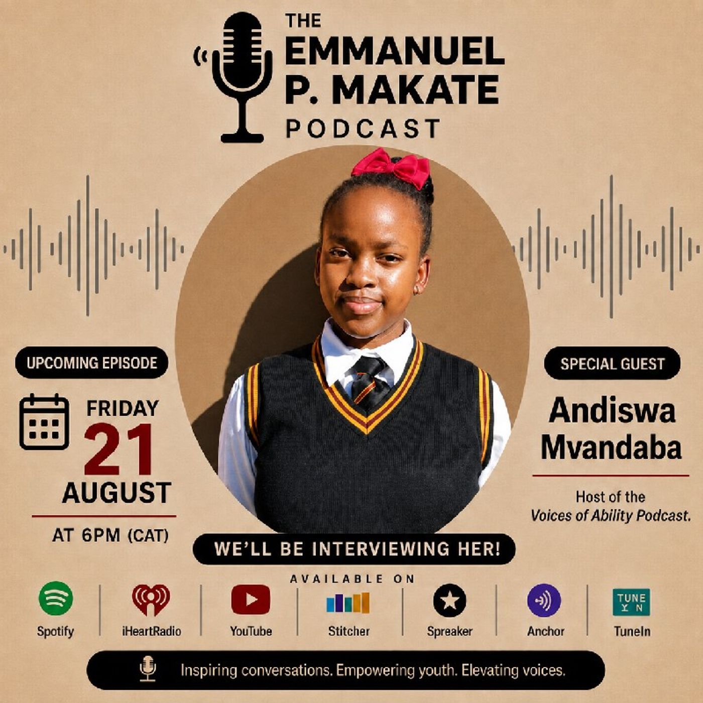 Discussing and Introducing Voices of Ability Podcast with Host: Andiswa Mvandaba episode artwork