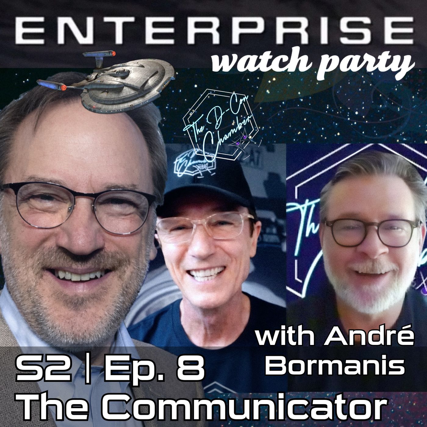 Enterprise "The Communicator" watch party with ANDRE BORMANIS | S02 E08 episode artwork
