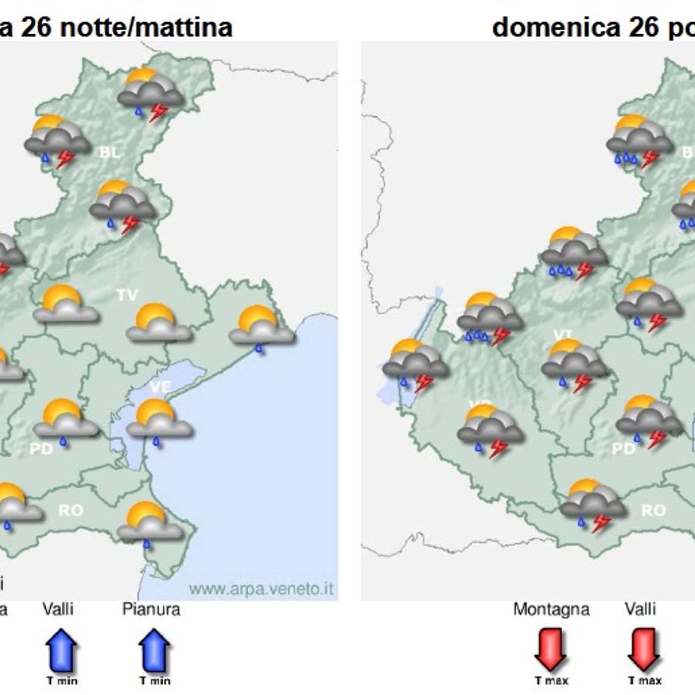 Previsioni 24-27 luglio: domenica temporanea fase di instabilità episode artwork