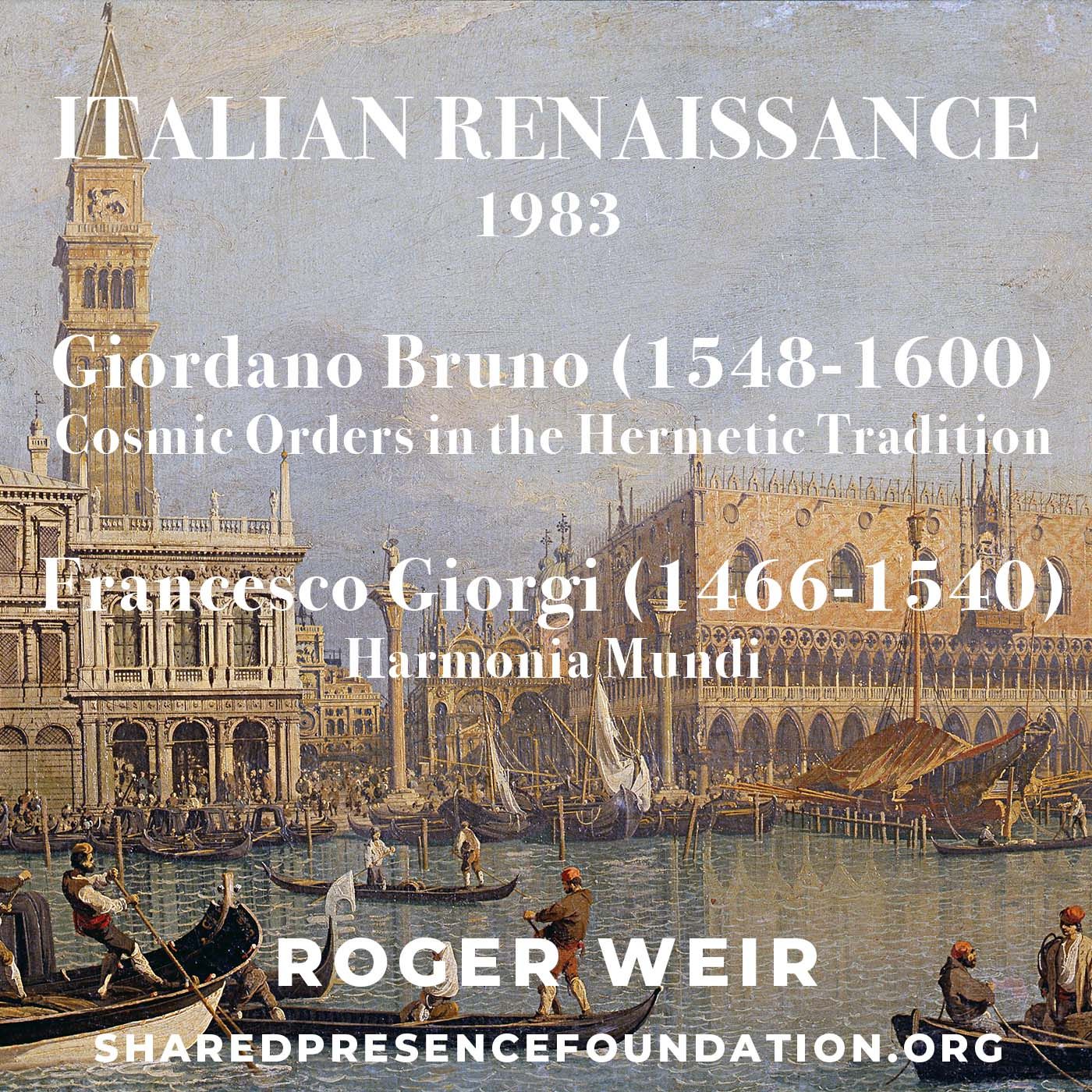 Giordano Bruno (1548-1600) & Francesco Giorgi (1466-1540) episode artwork