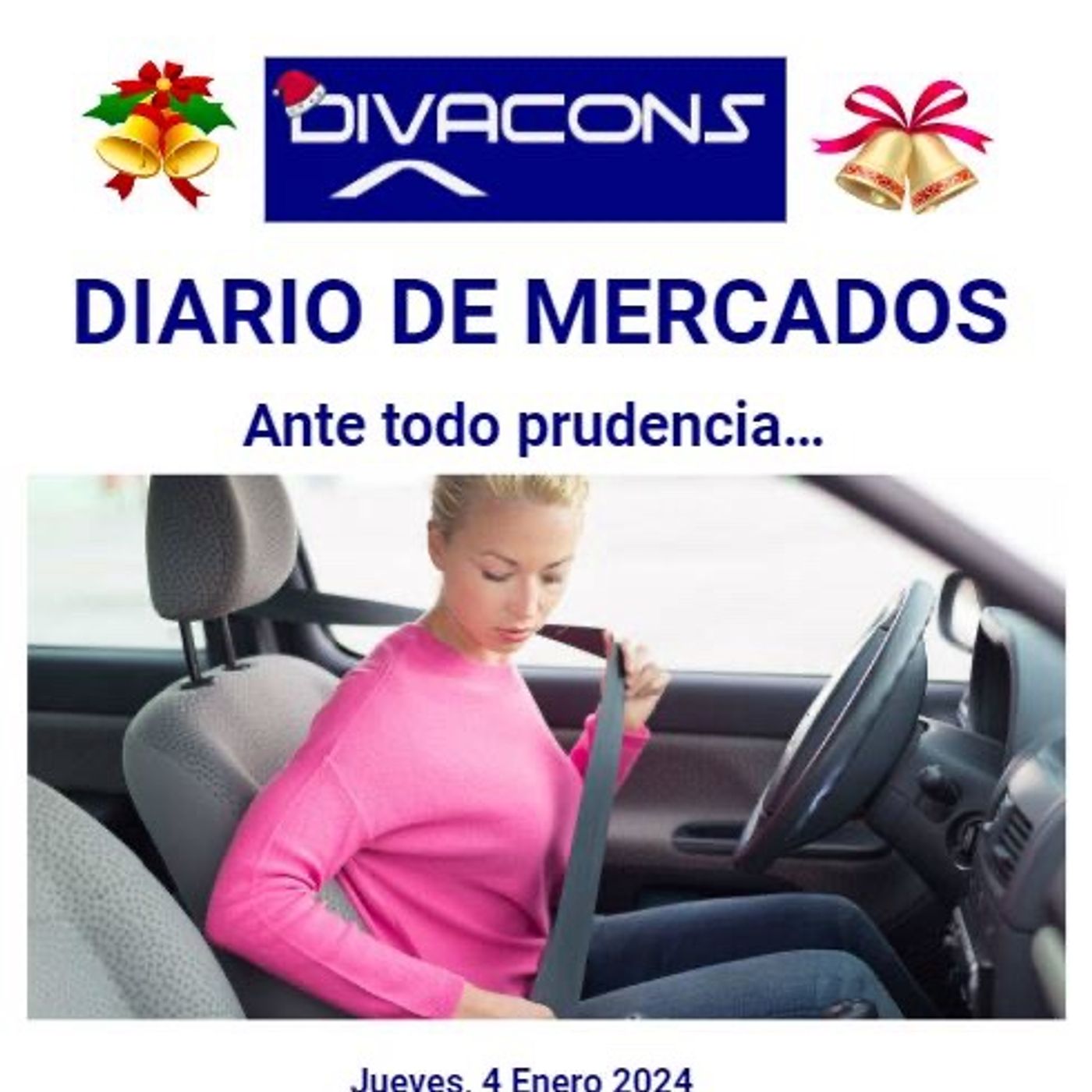 PODCAST en abierto DIARIO DE MERCADOS Jueves 4 Enero episode artwork