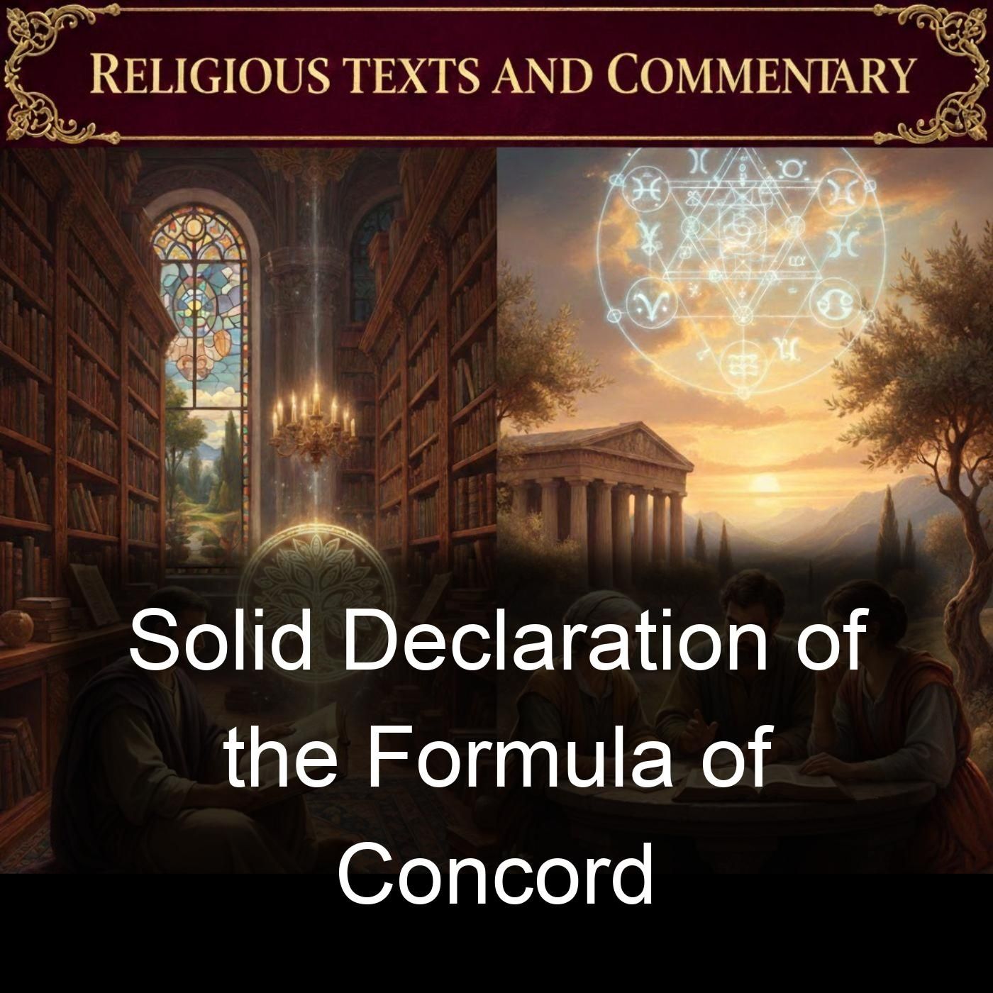 Solid Declaration of the Formula of Concord cover art