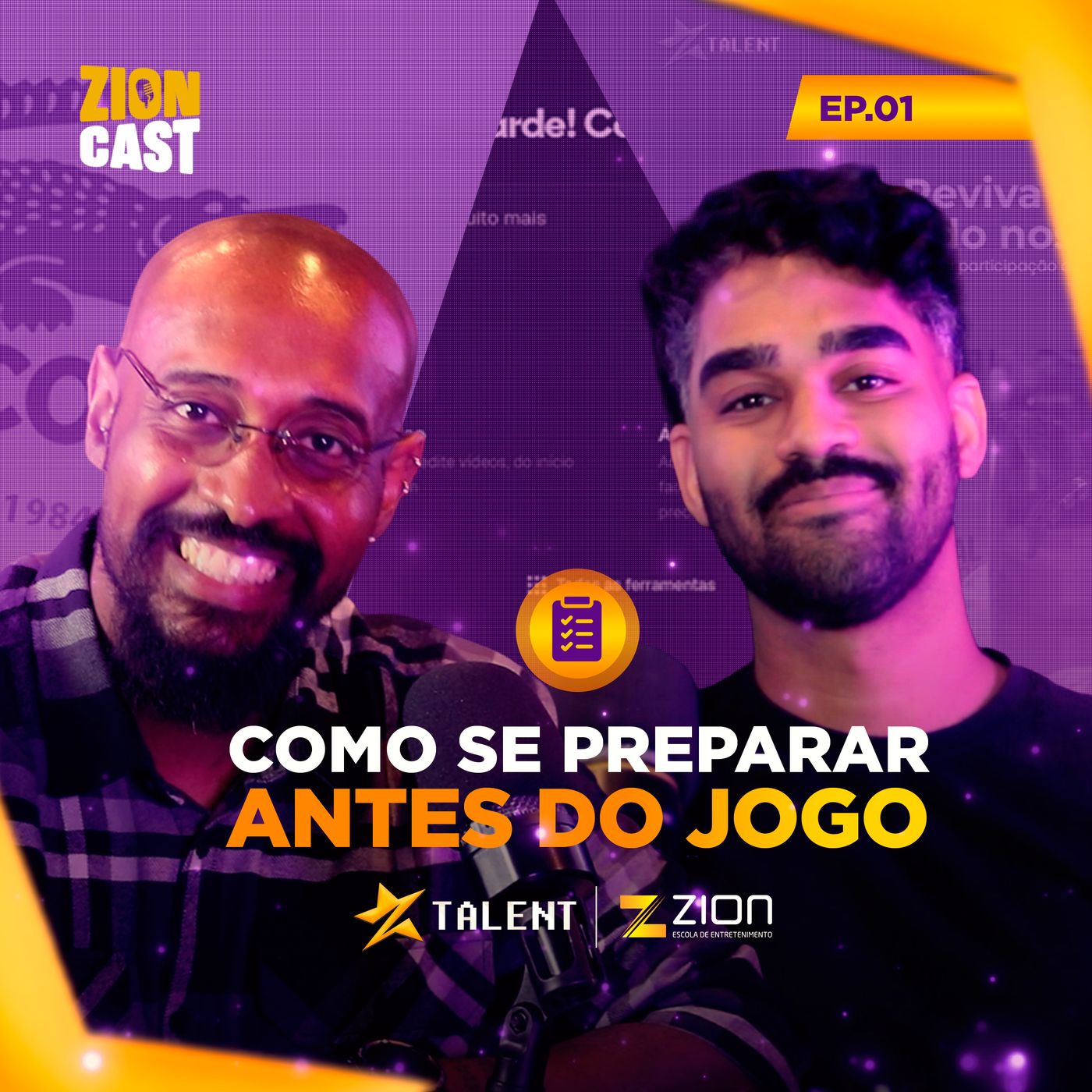 EP01. ZIONCAST — Como se preparar antes do jogo | ESTREIA episode artwork