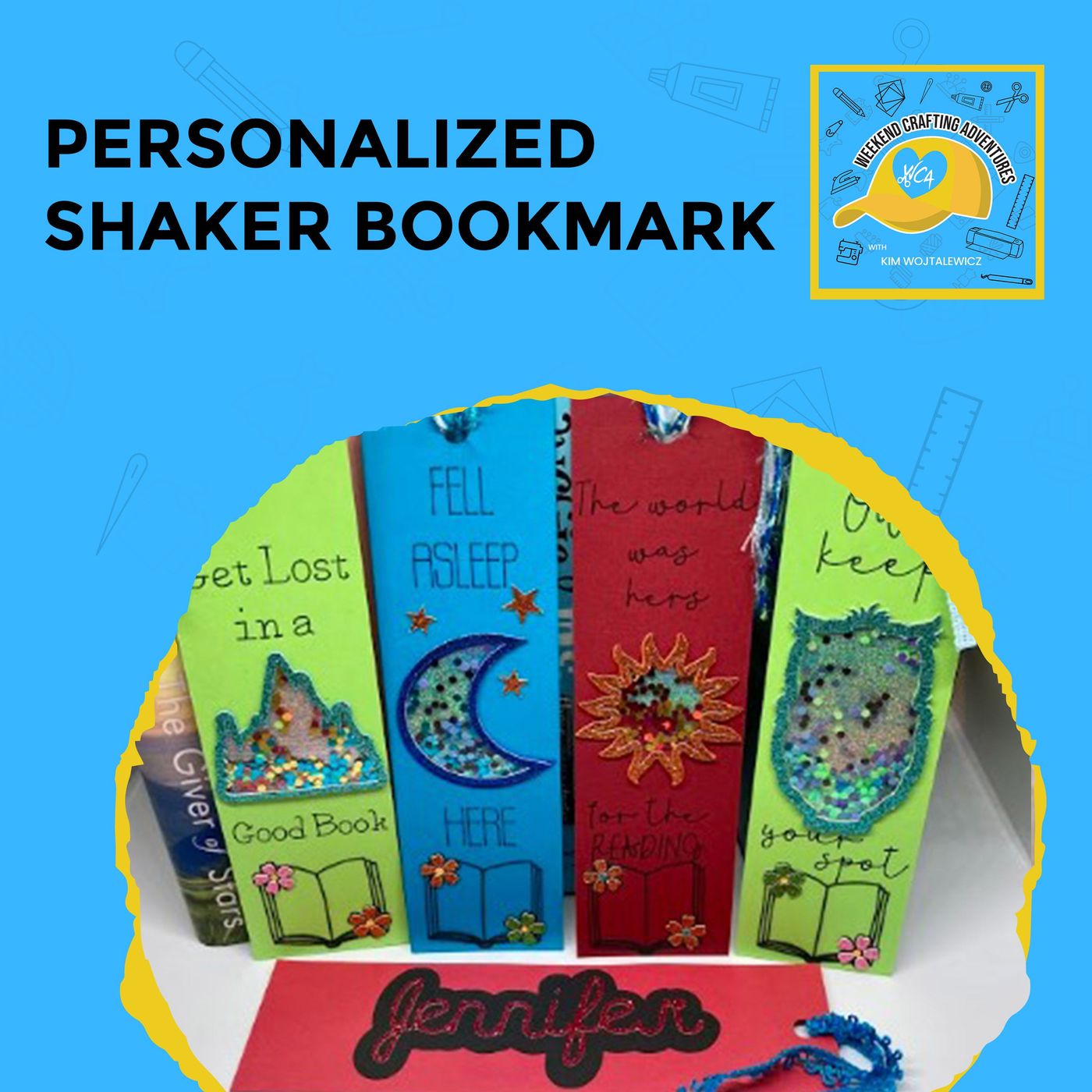 Personalized Shaker Bookmark