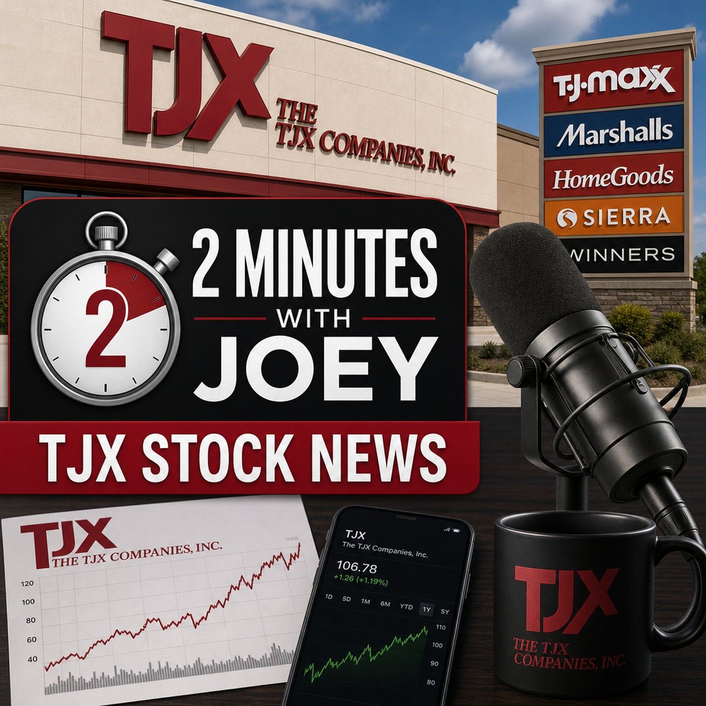 2 Minutes with Joey - TJX Stock News podcast artwork