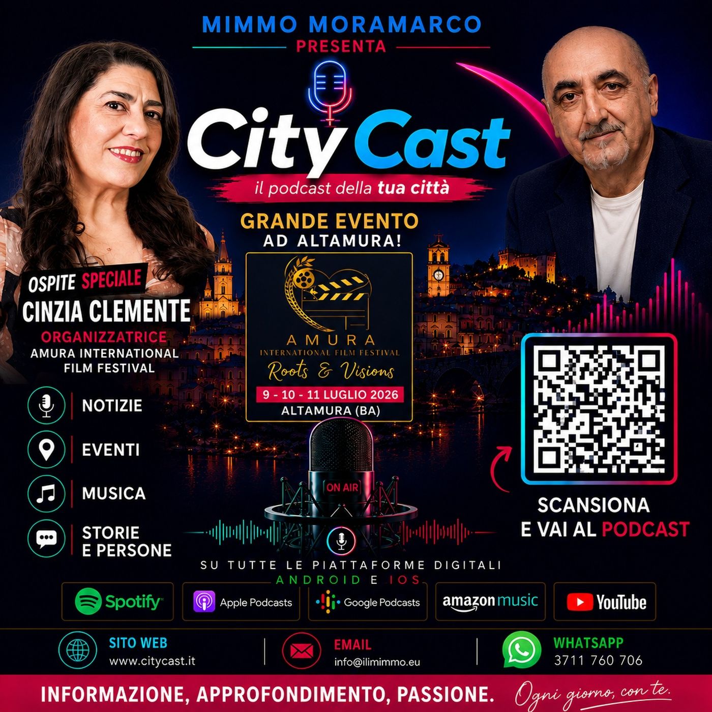 CityCast - Con Cinzia Clemente - Amura Festival episode artwork