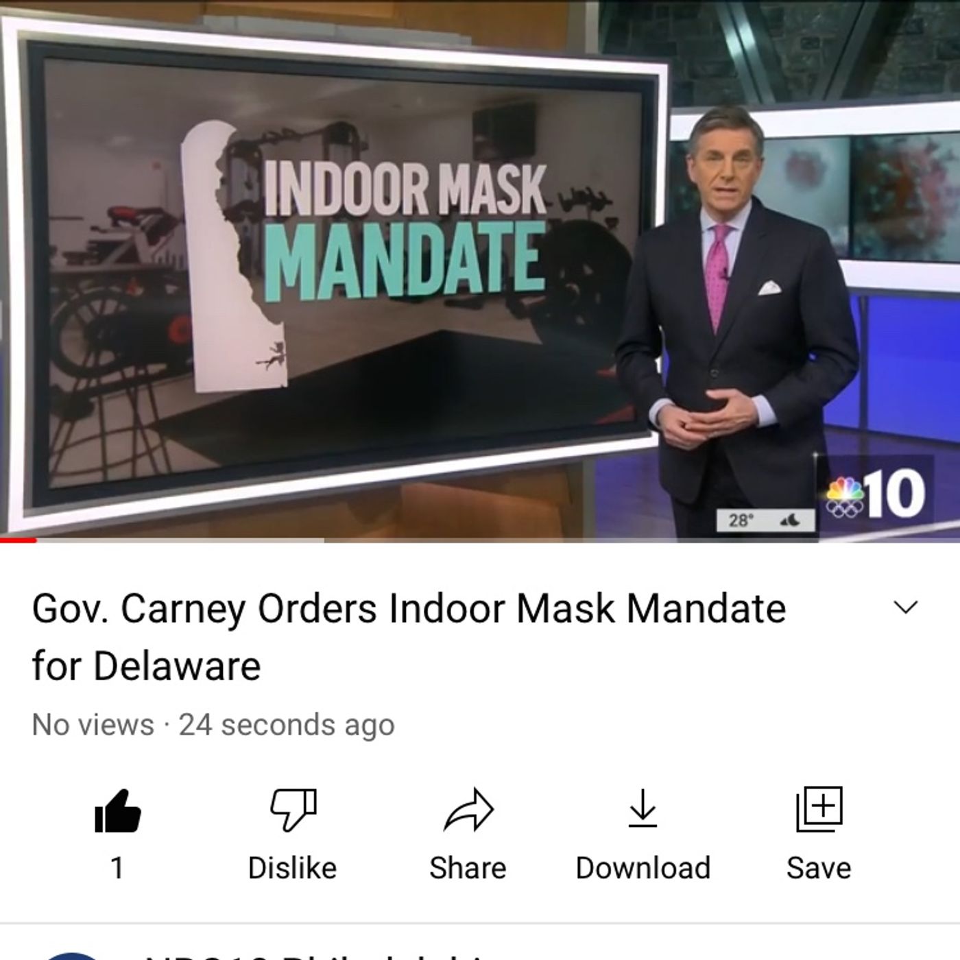 Delaware Governor Installs Unconstitutional Mask Mandate episode artwork