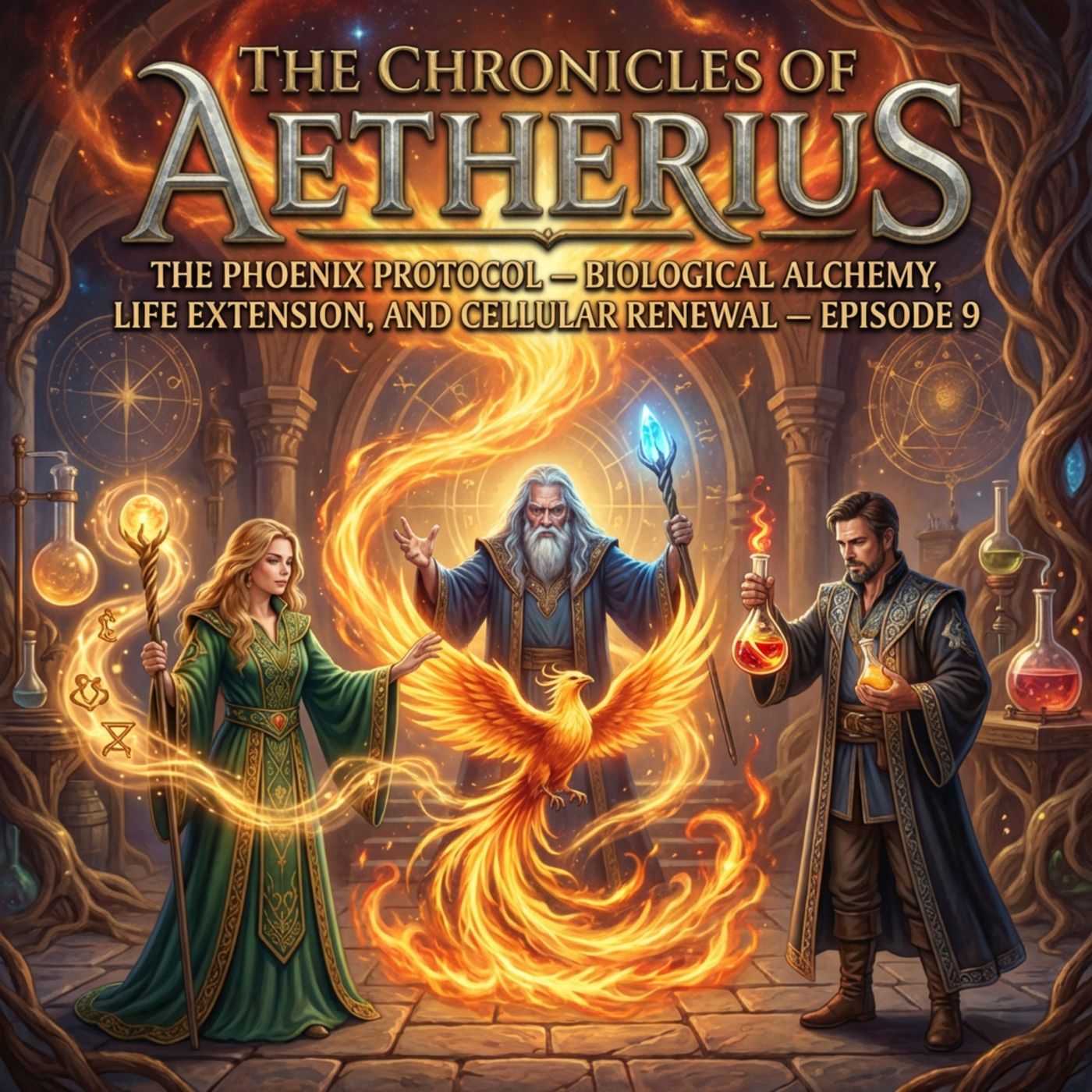 The Phoenix Protocol — Biological Alchemy, Life Extension, and Cellular Renewal episode artwork