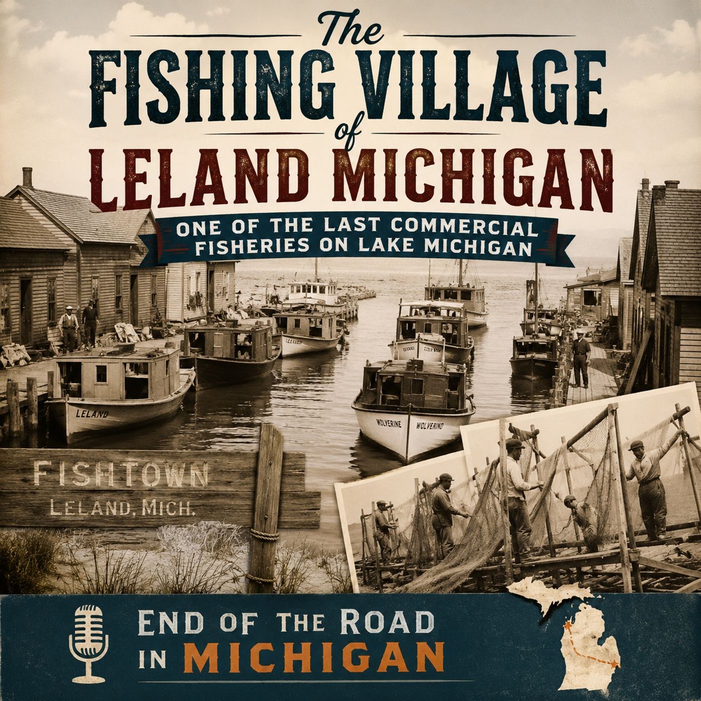 The Fishing Village of Leland Michigan: One of The Last Commercial Fisheries on Lake Michigan episode artwork