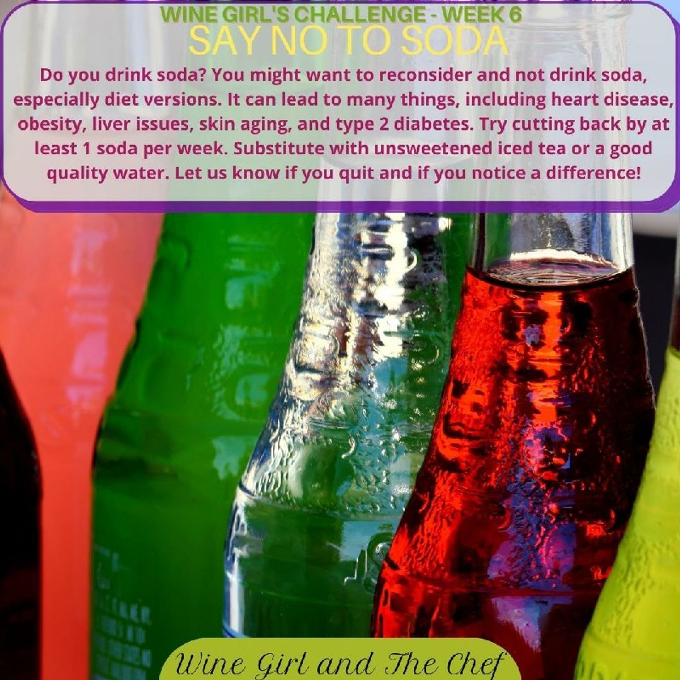 Get Healthy So You Can Drink More Wine - Week 6, Give Up That Soda episode artwork