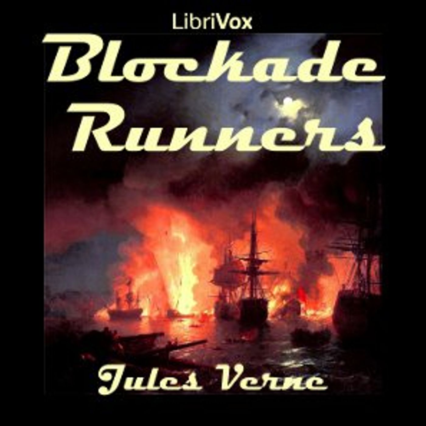 Jules Verne, The Blockade Runners podcast artwork