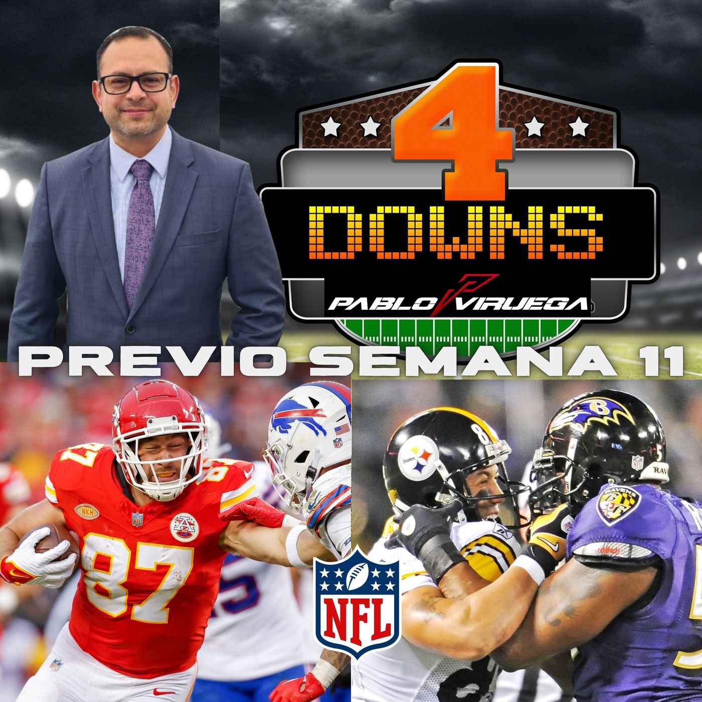 4 Downs Con Viruega