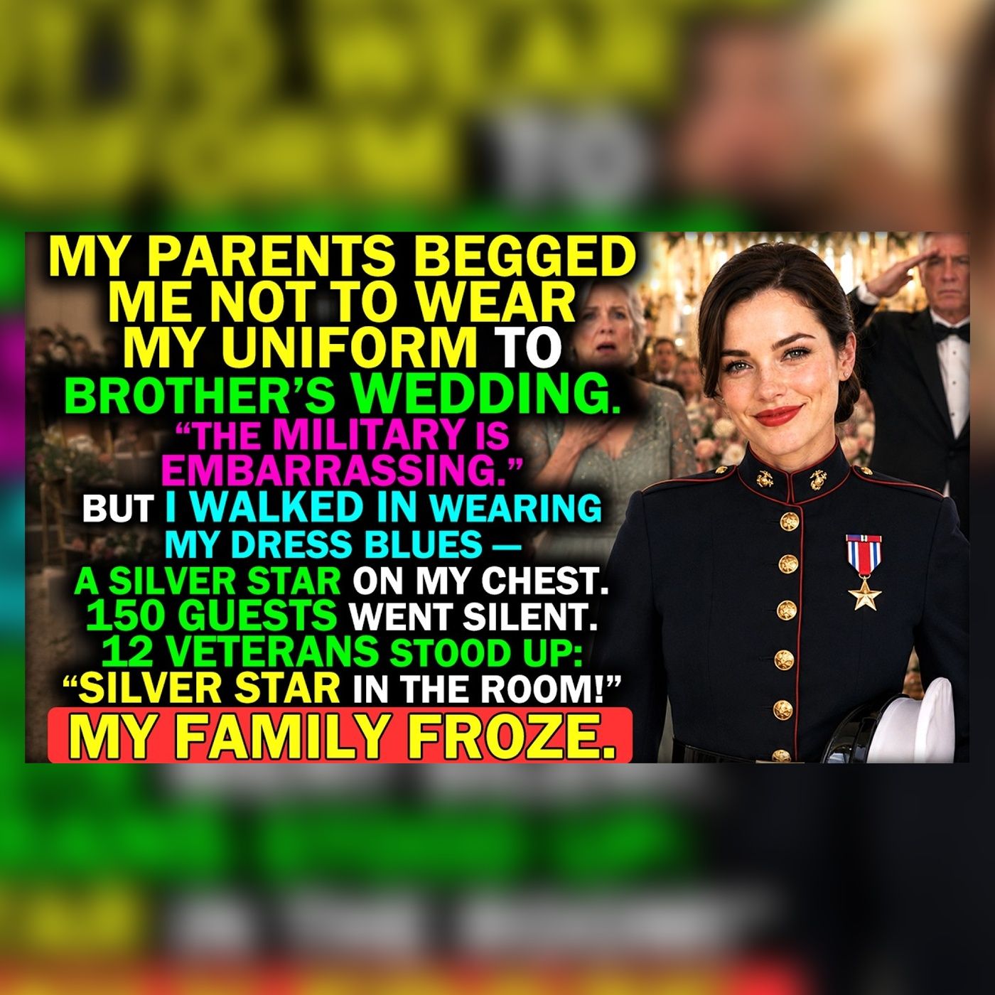 My Family Hid My Uniform at the Wedding — 12 Veterans Rose | family drama episode artwork